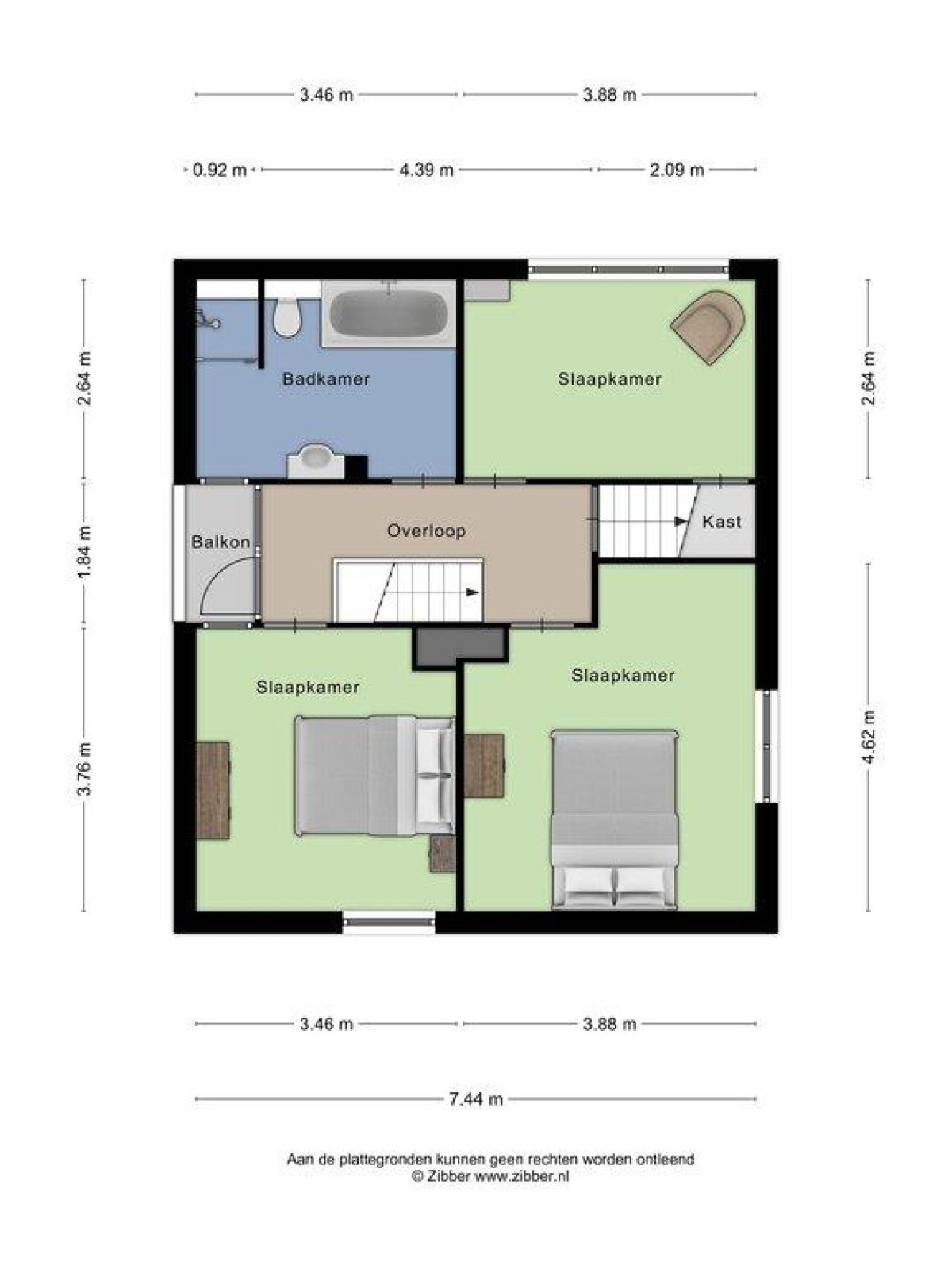 Corvus 38 plattegrond 2