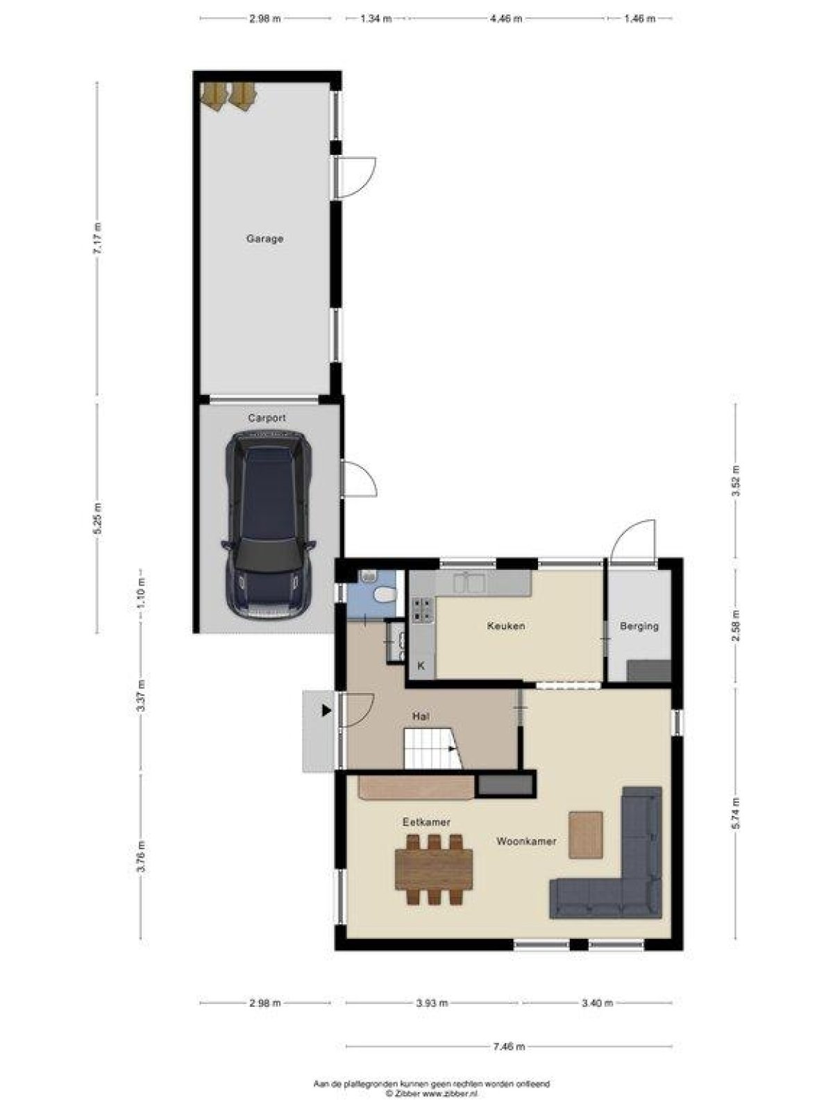 Corvus 38 plattegrond