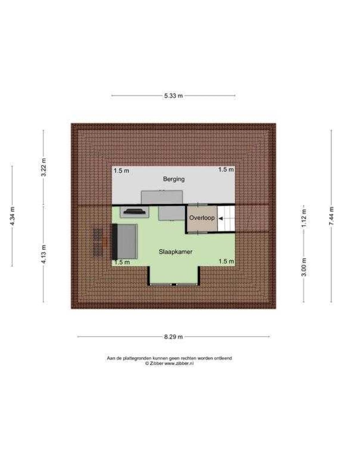 Pegbroekenlaan 18 plattegrond 3