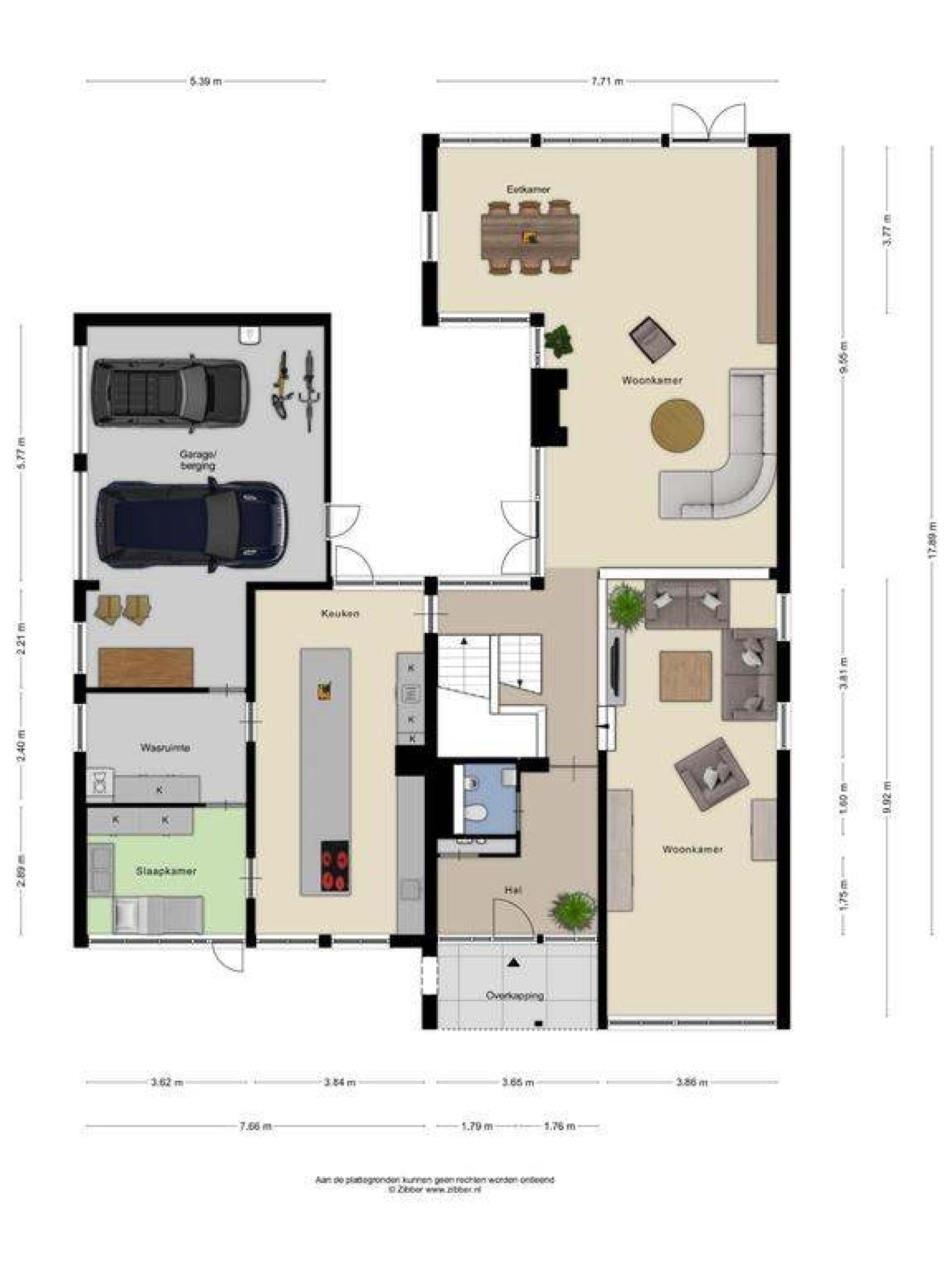 Juralaan 7 plattegrond
