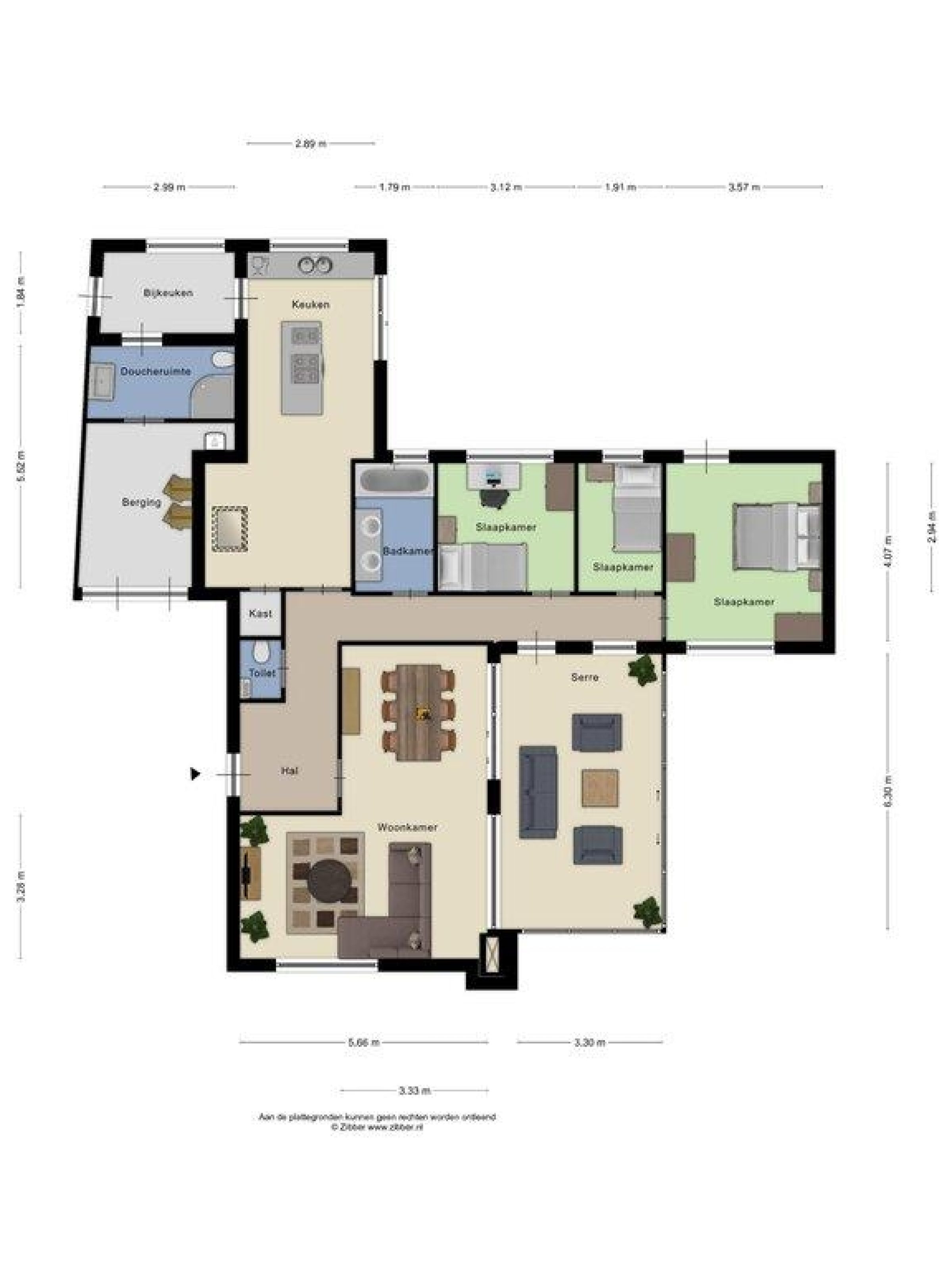 Europalaan 10 plattegrond