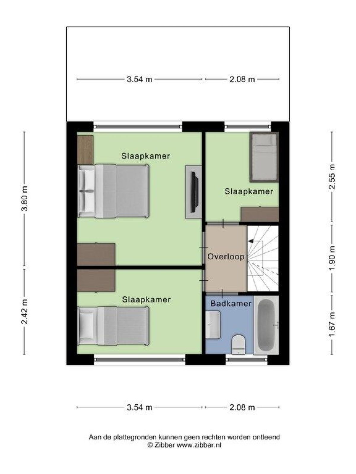 Schutterlaan 49 plattegrond 3