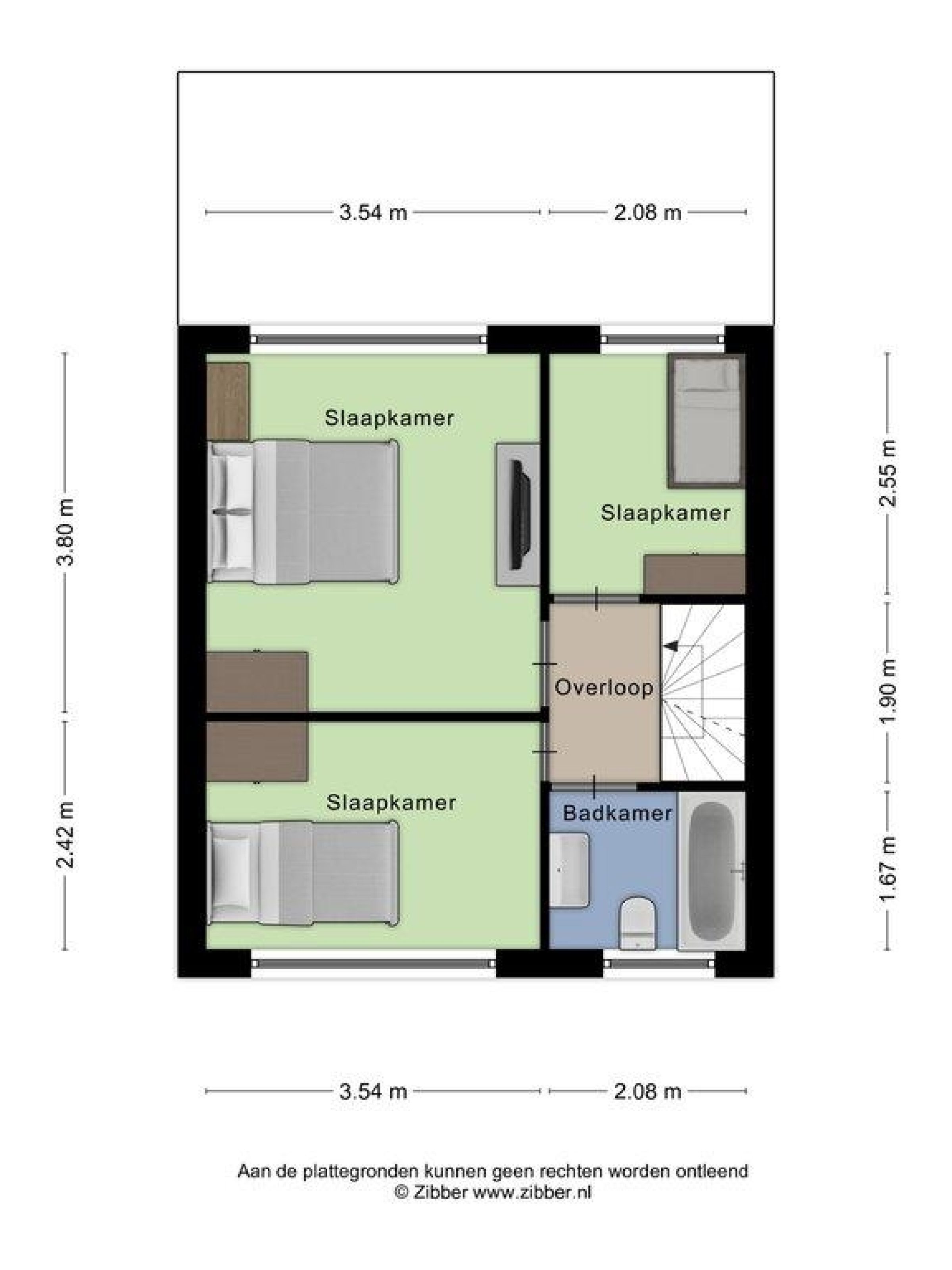 Schutterlaan 49 plattegrond 3
