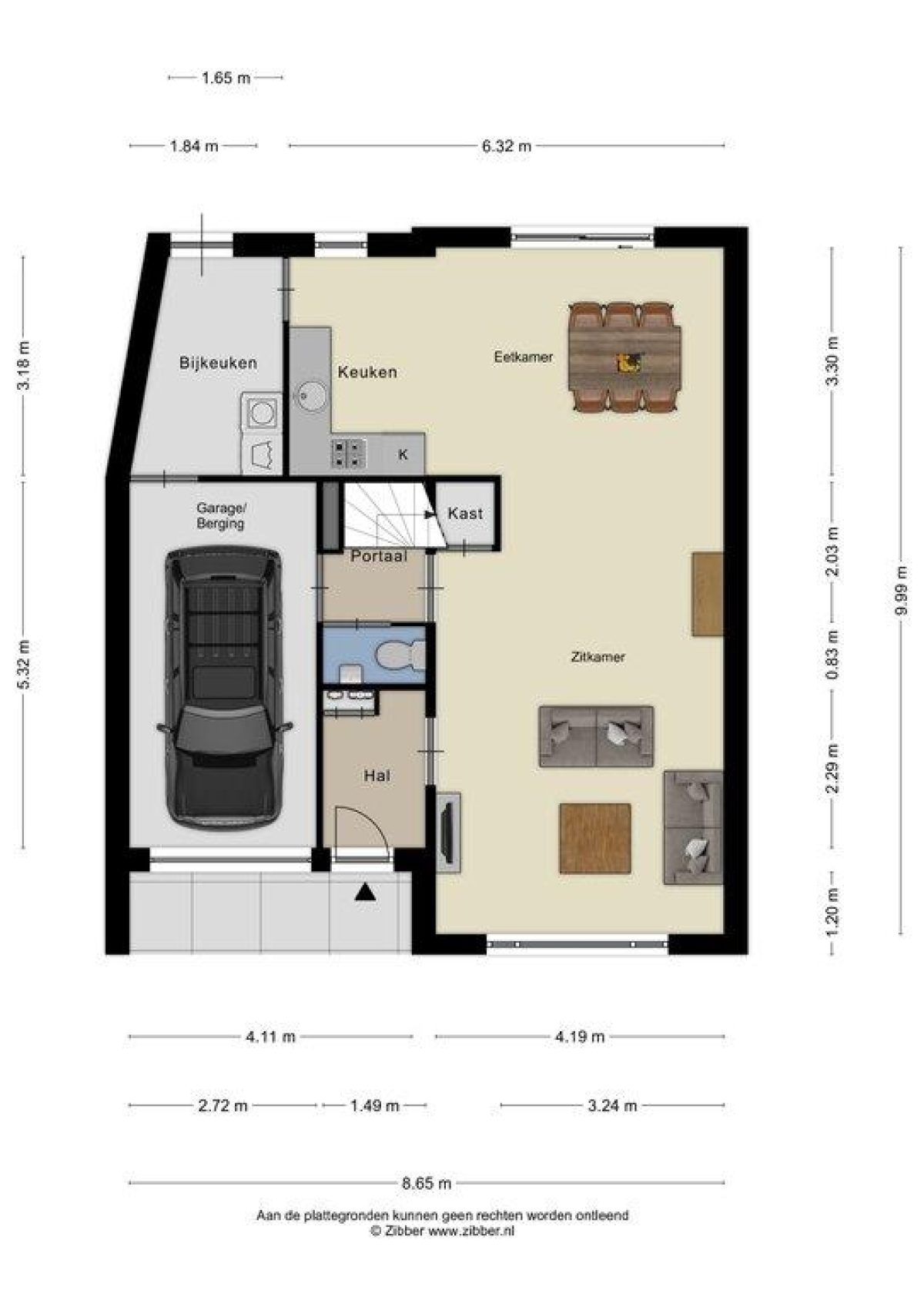 Victor Hugolaan 54 plattegrond 2