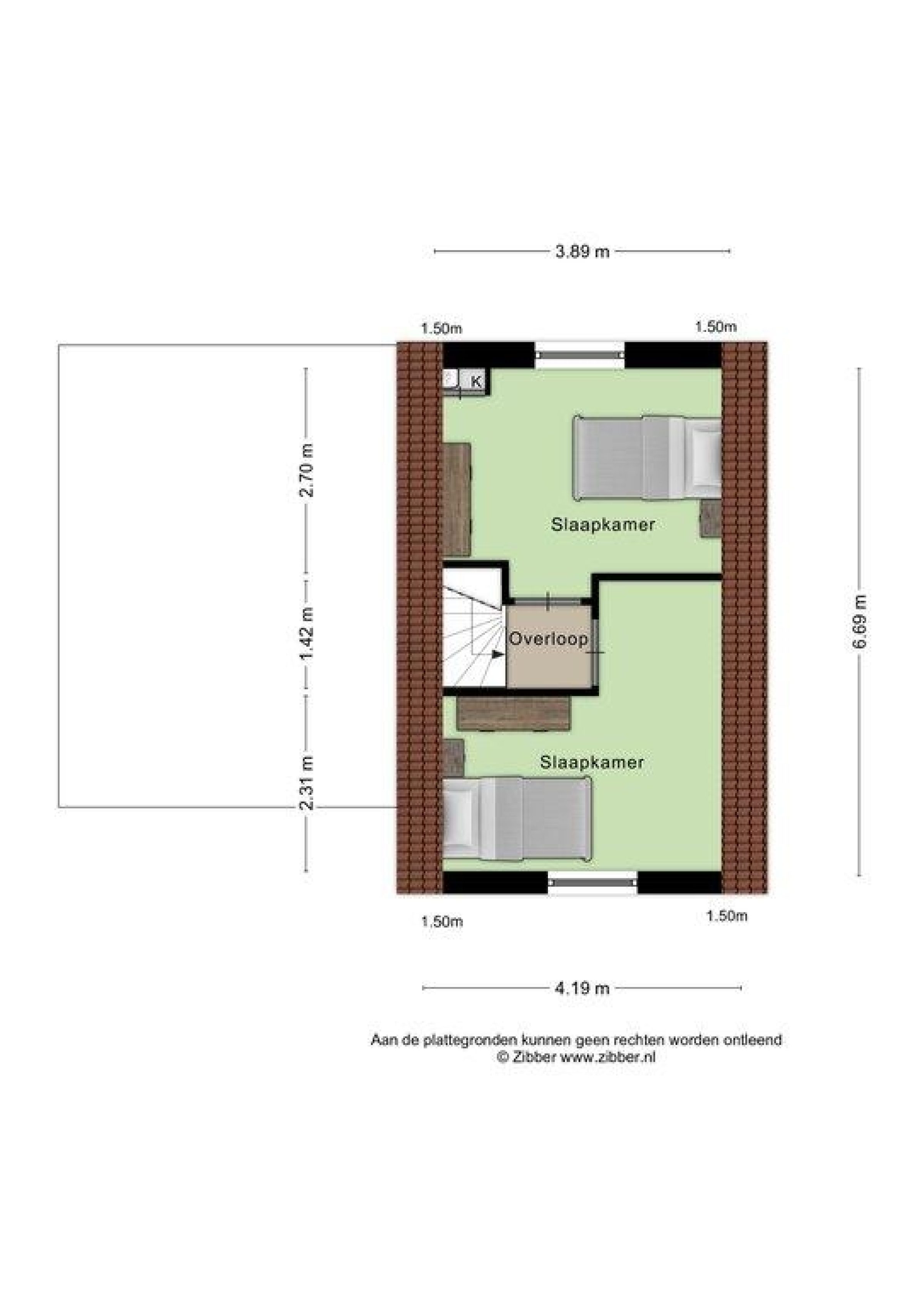 Victor Hugolaan 54 plattegrond 4