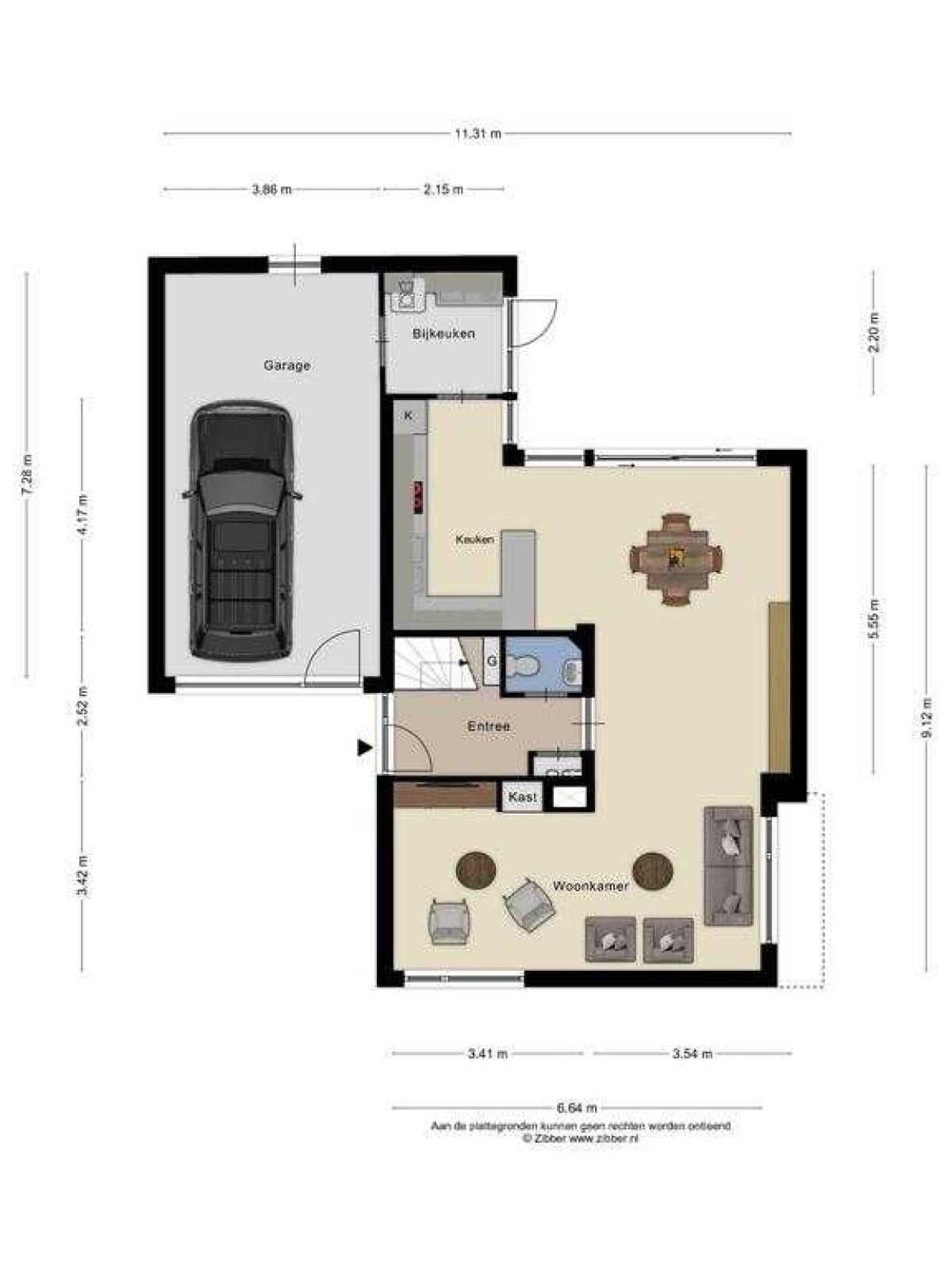 Aquariuslaan 10 plattegrond