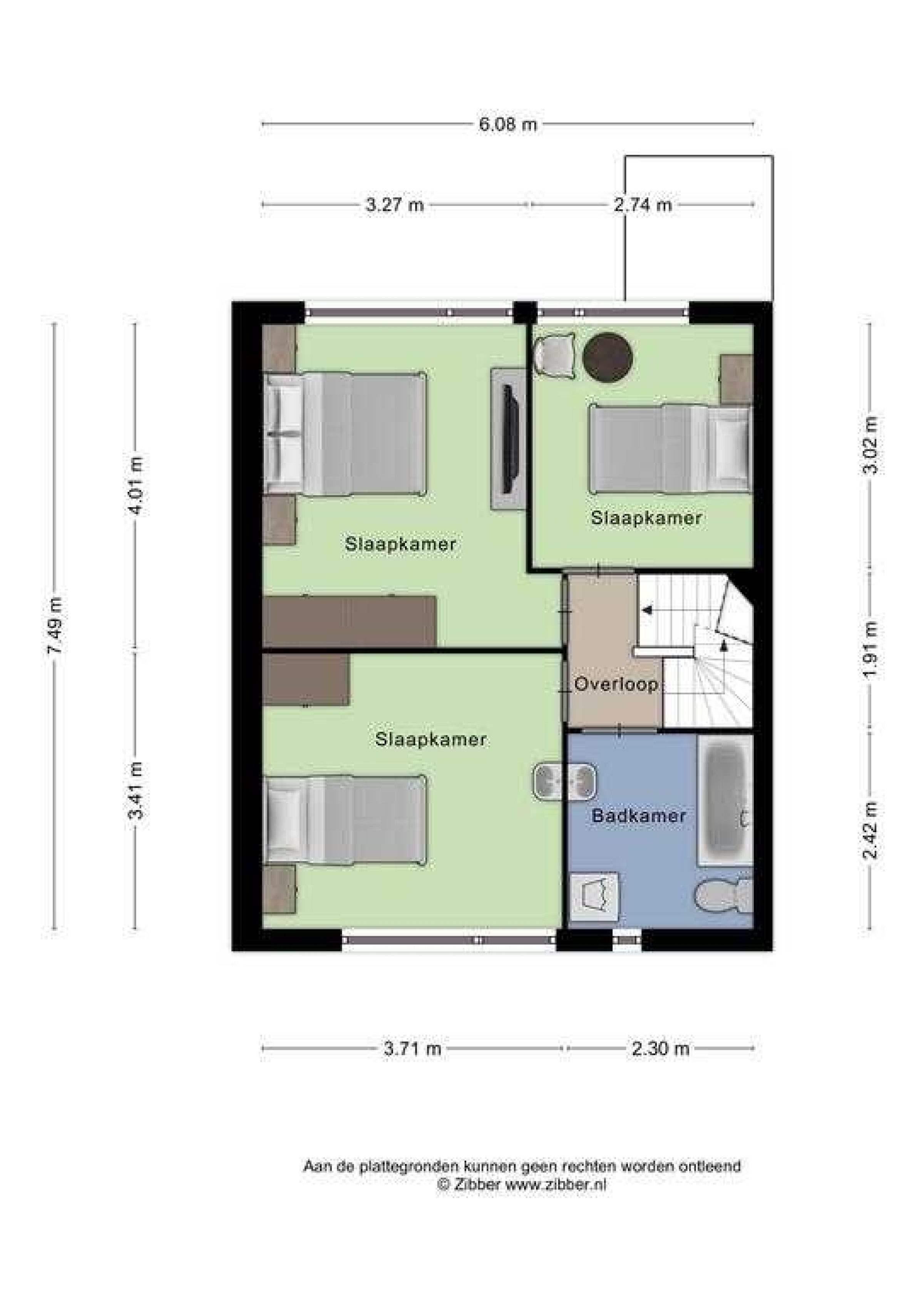 Baarle Hertoglaan 49 plattegrond 2