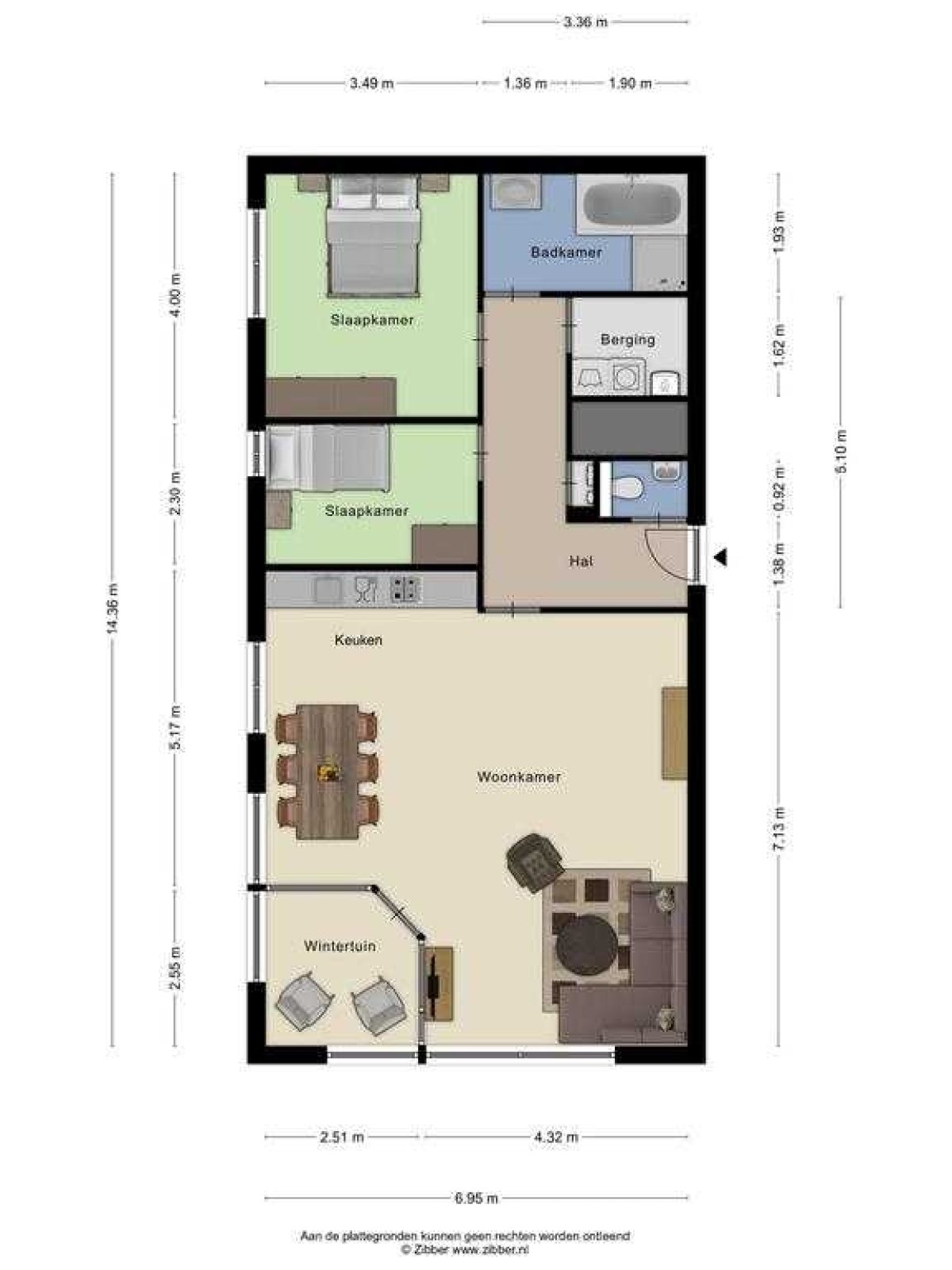 Winkelcentrum Woensel 193 indeling appartement