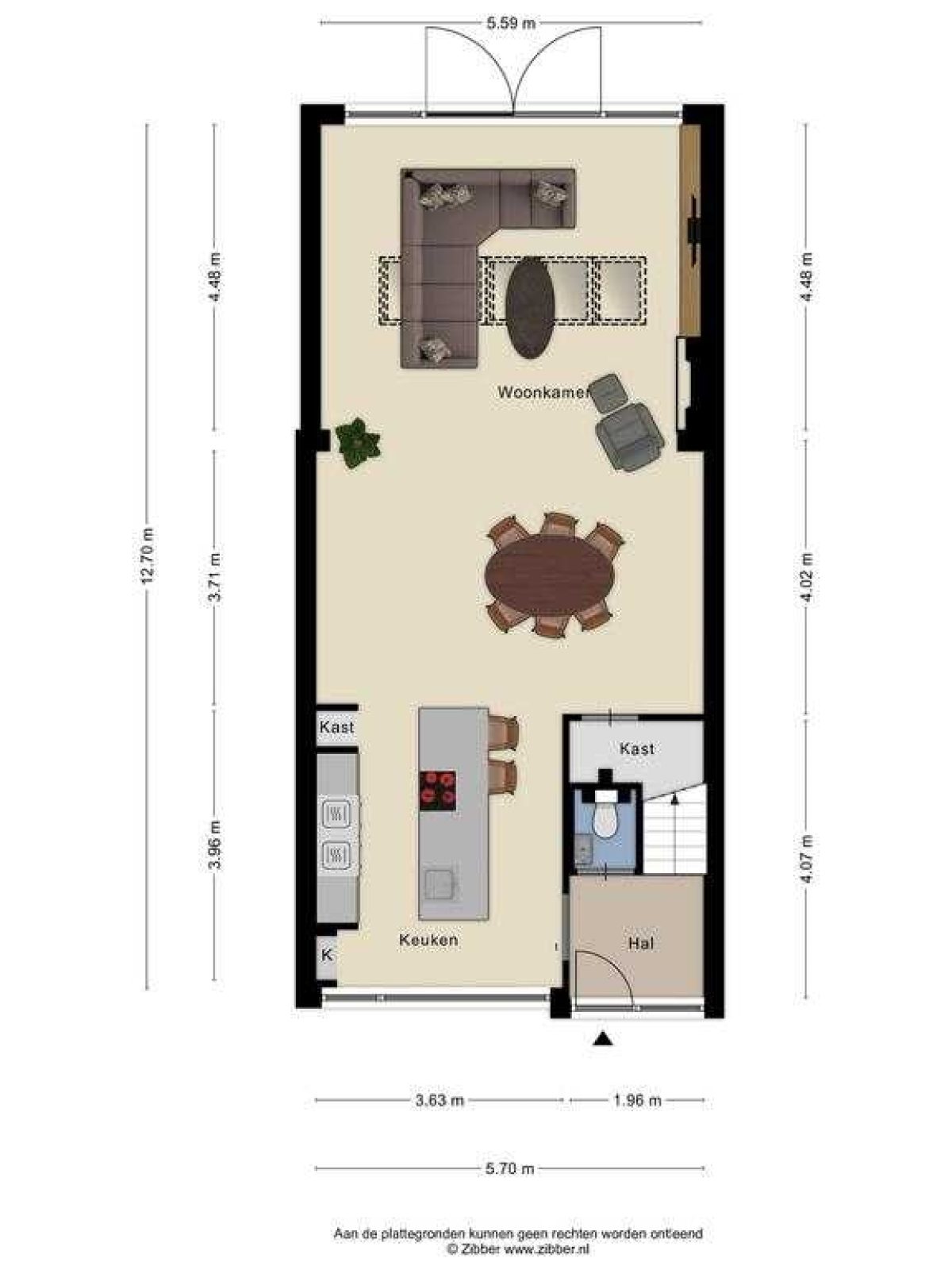 Flevolandlaan 8 plattegrond 2