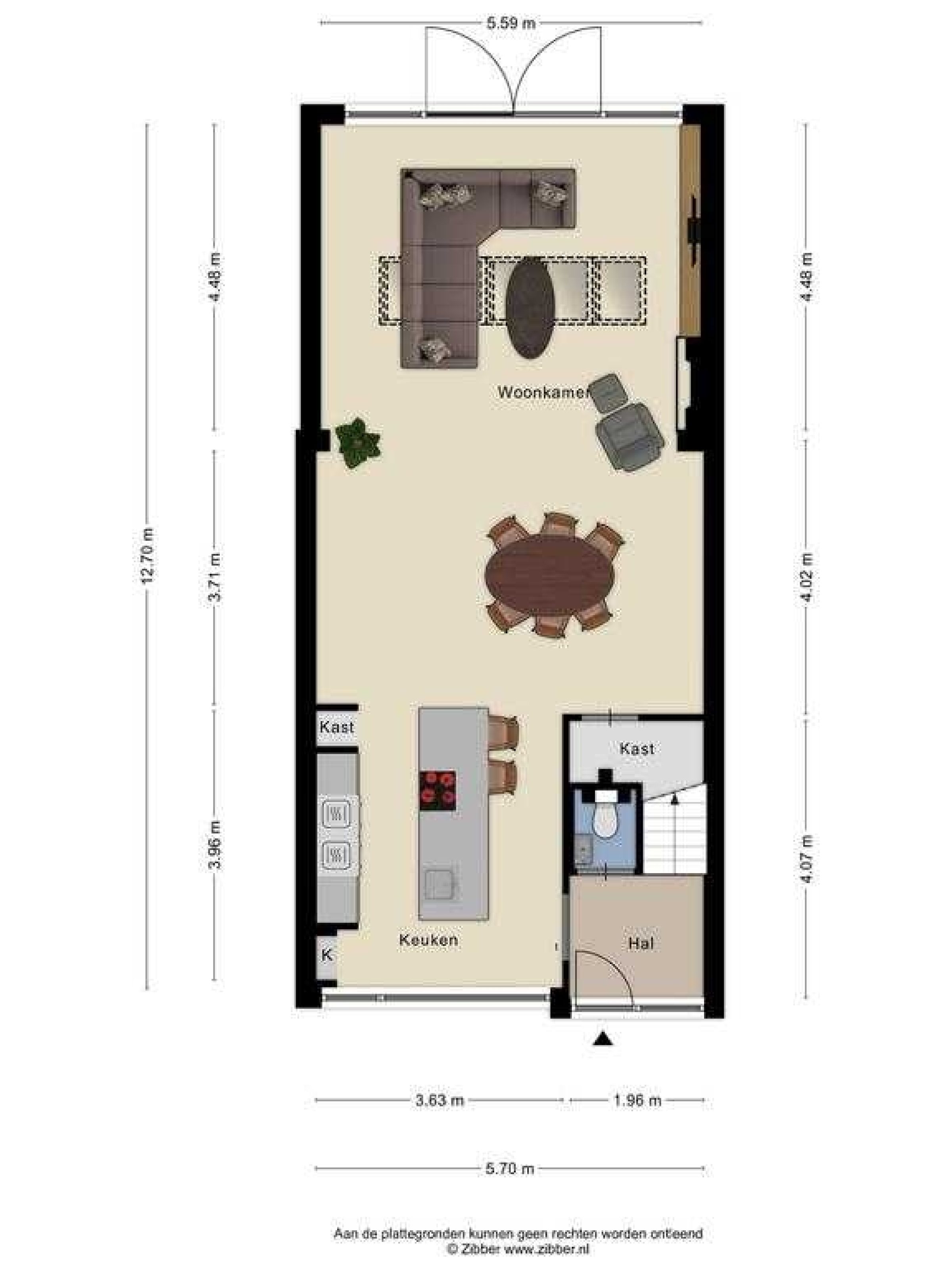 Flevolandlaan 8 plattegrond 2