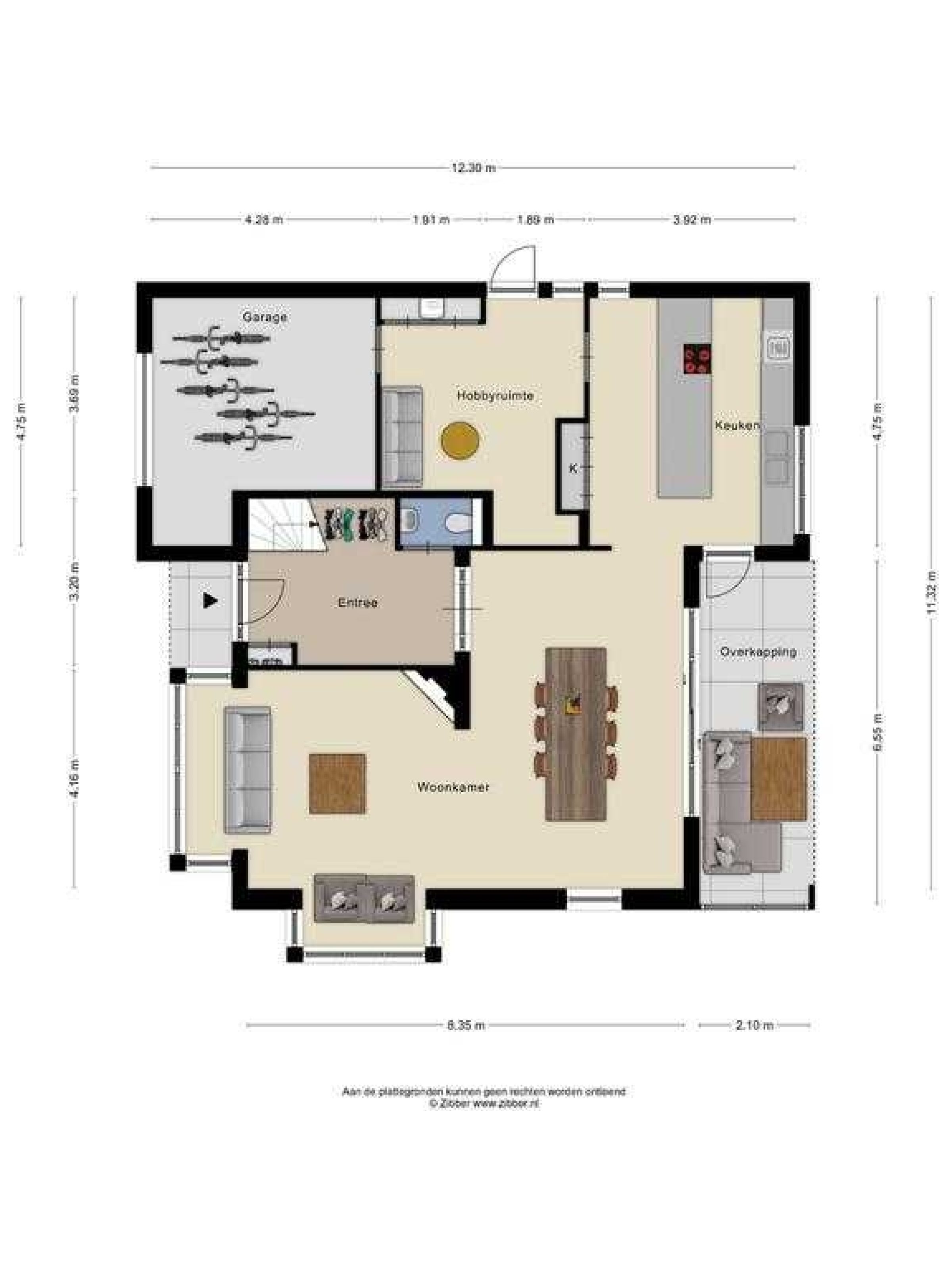 Buddy Boldenlaan 61 plattegrond