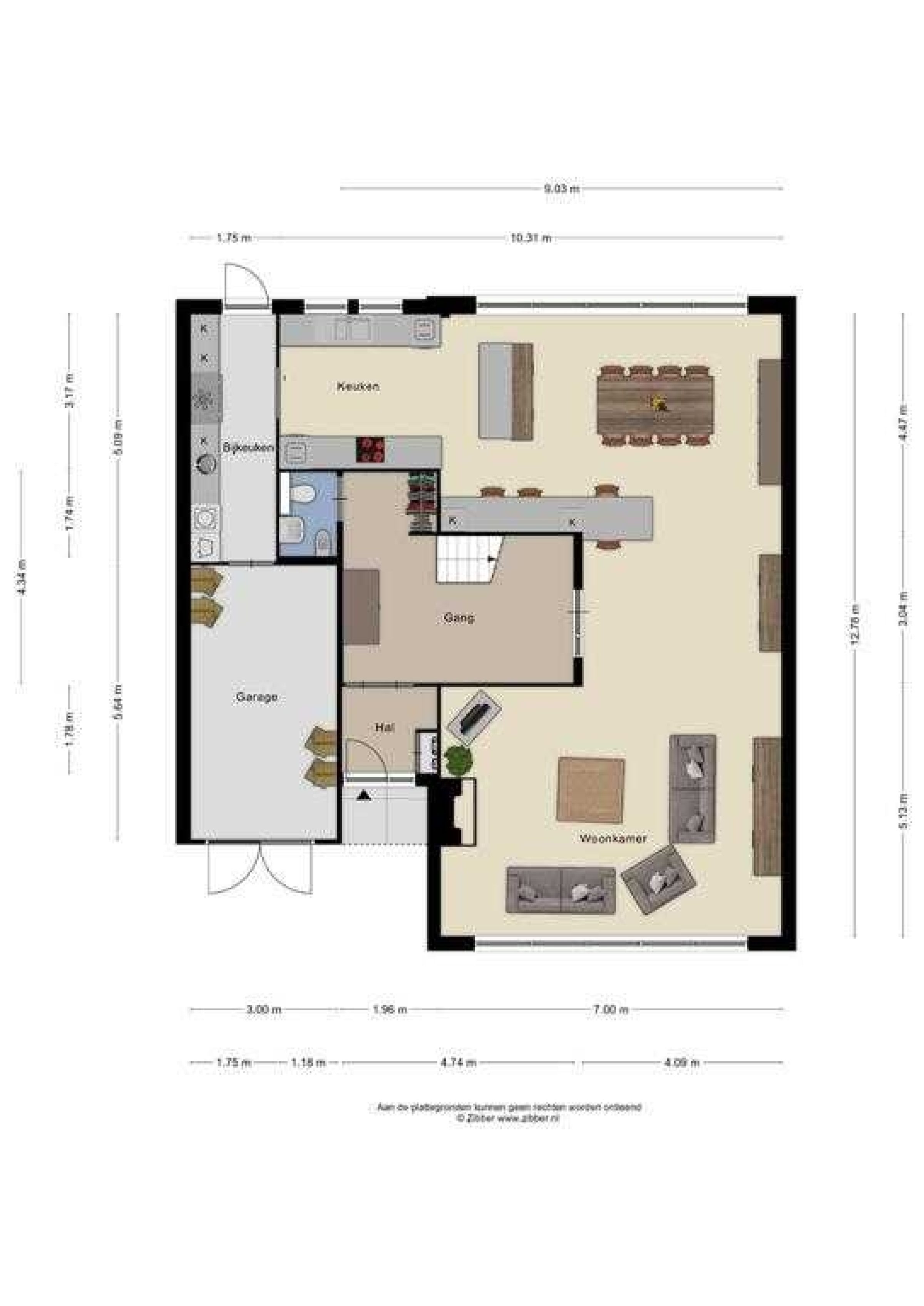Granaat 8 plattegrond