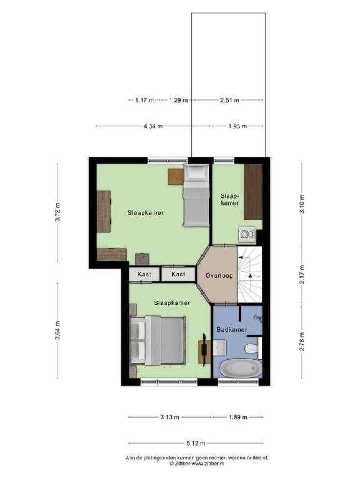 Barrierweg 216 plattegrond 3