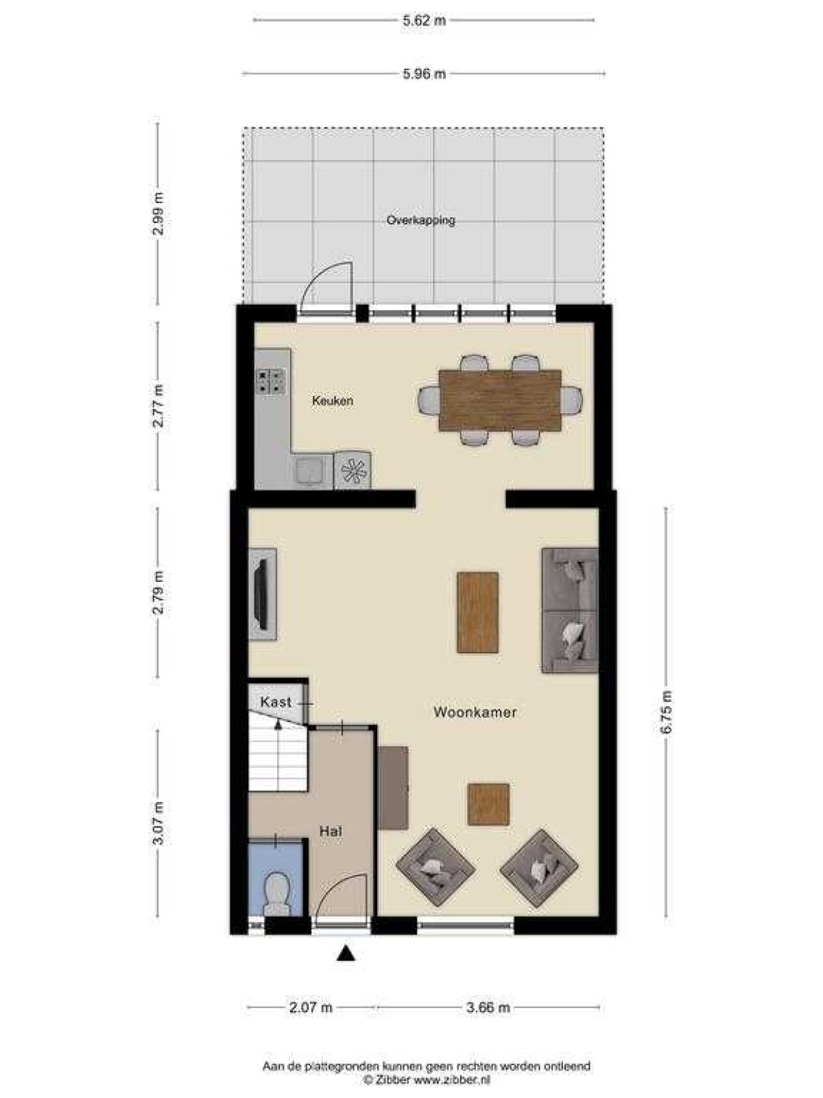Cornelis Dopperstraat 7 plattegrond