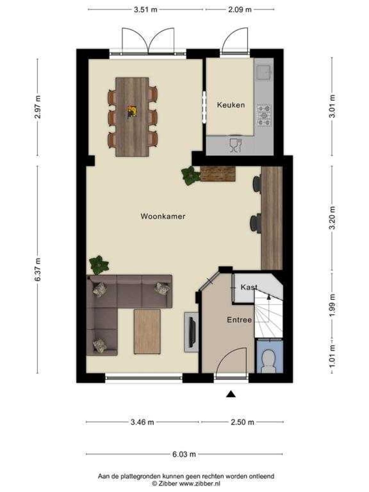 Jan Bollandlaan 23 plattegrond 2