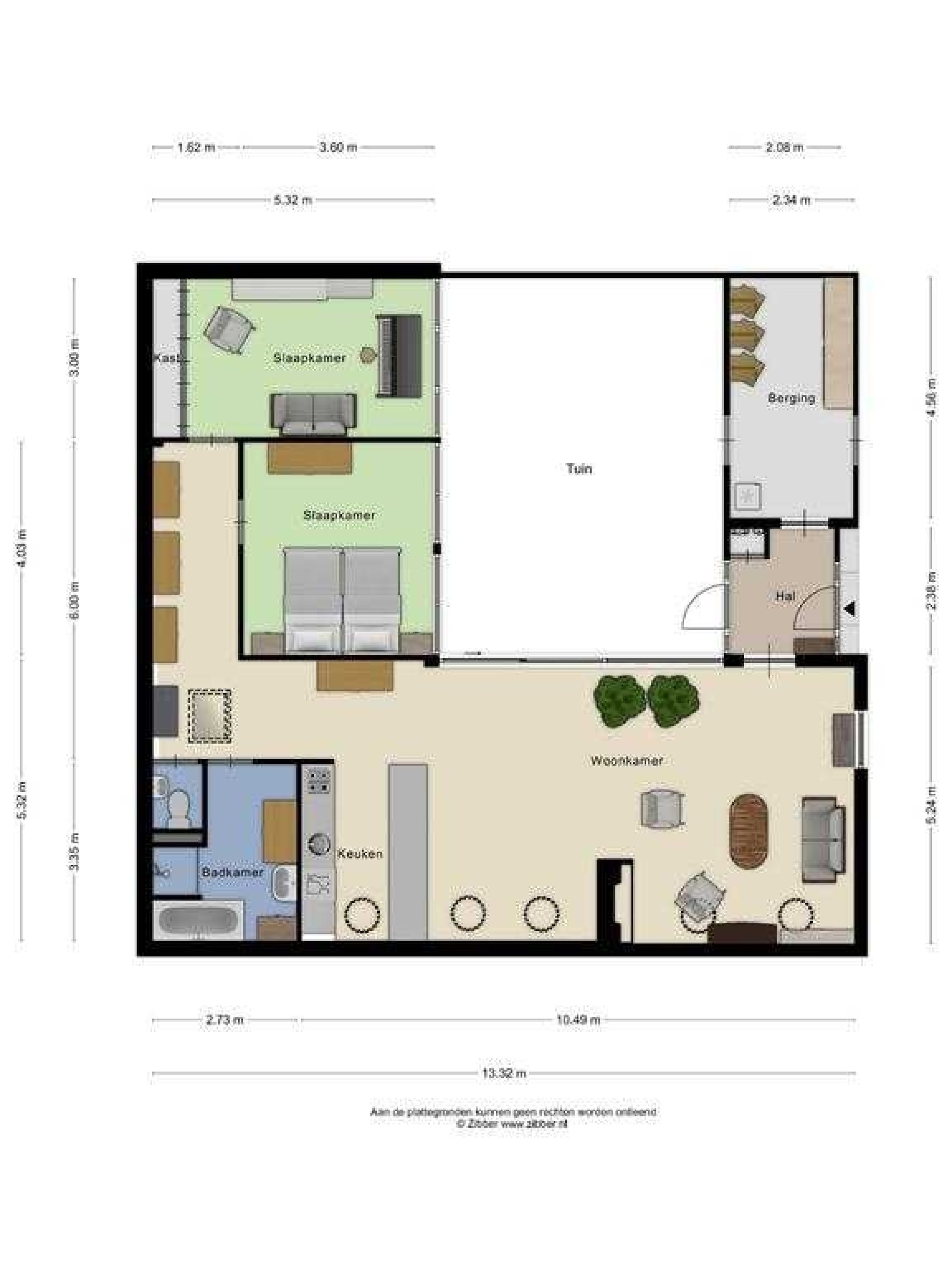 Kaartmakersring 16 plattegrond