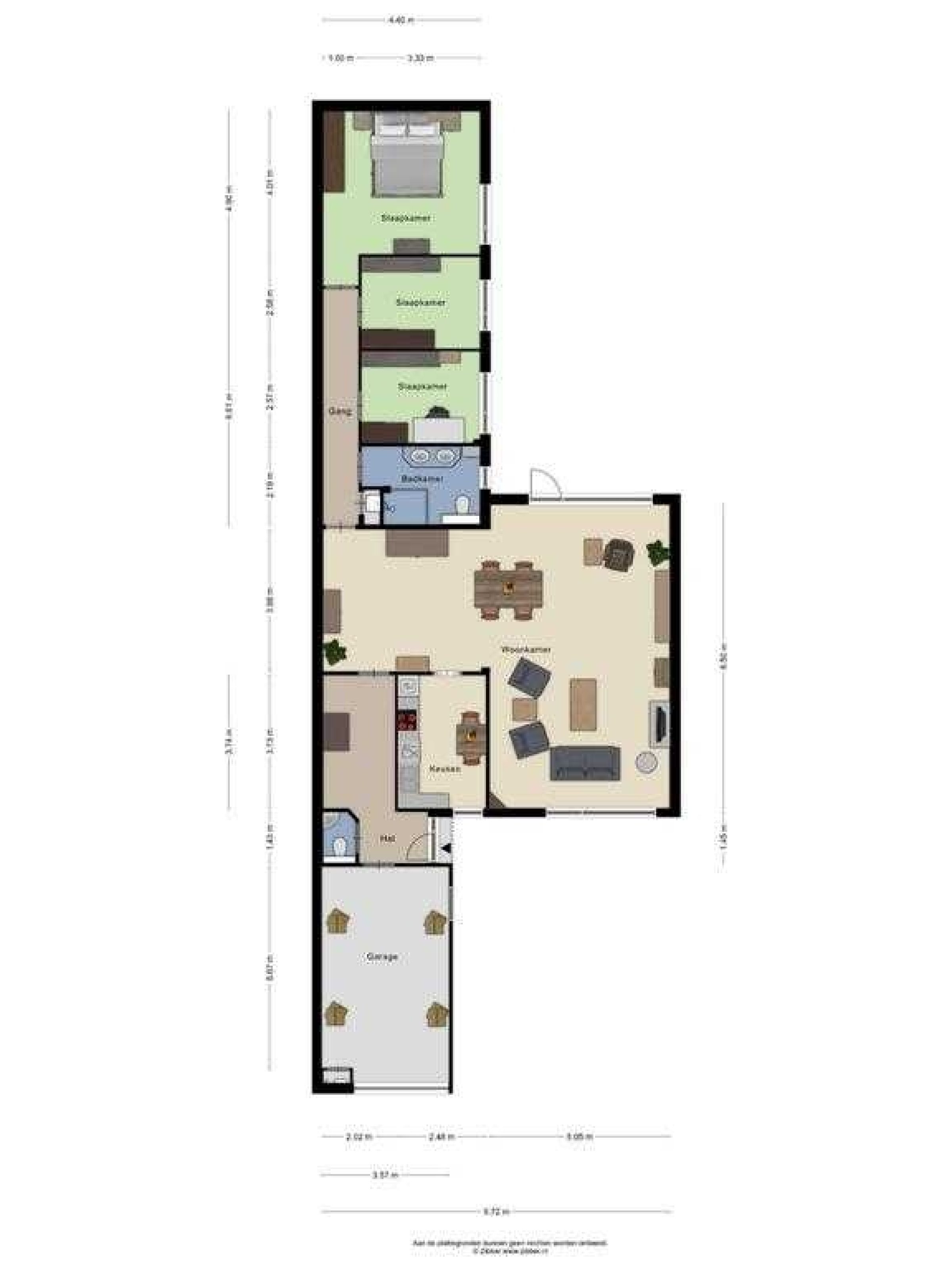 Finisterelaan 67 plattegrond