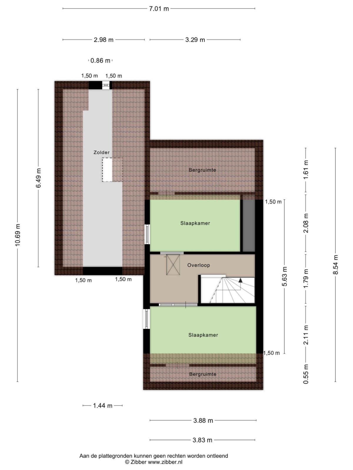 Waalstraat 124 plattegrond 4