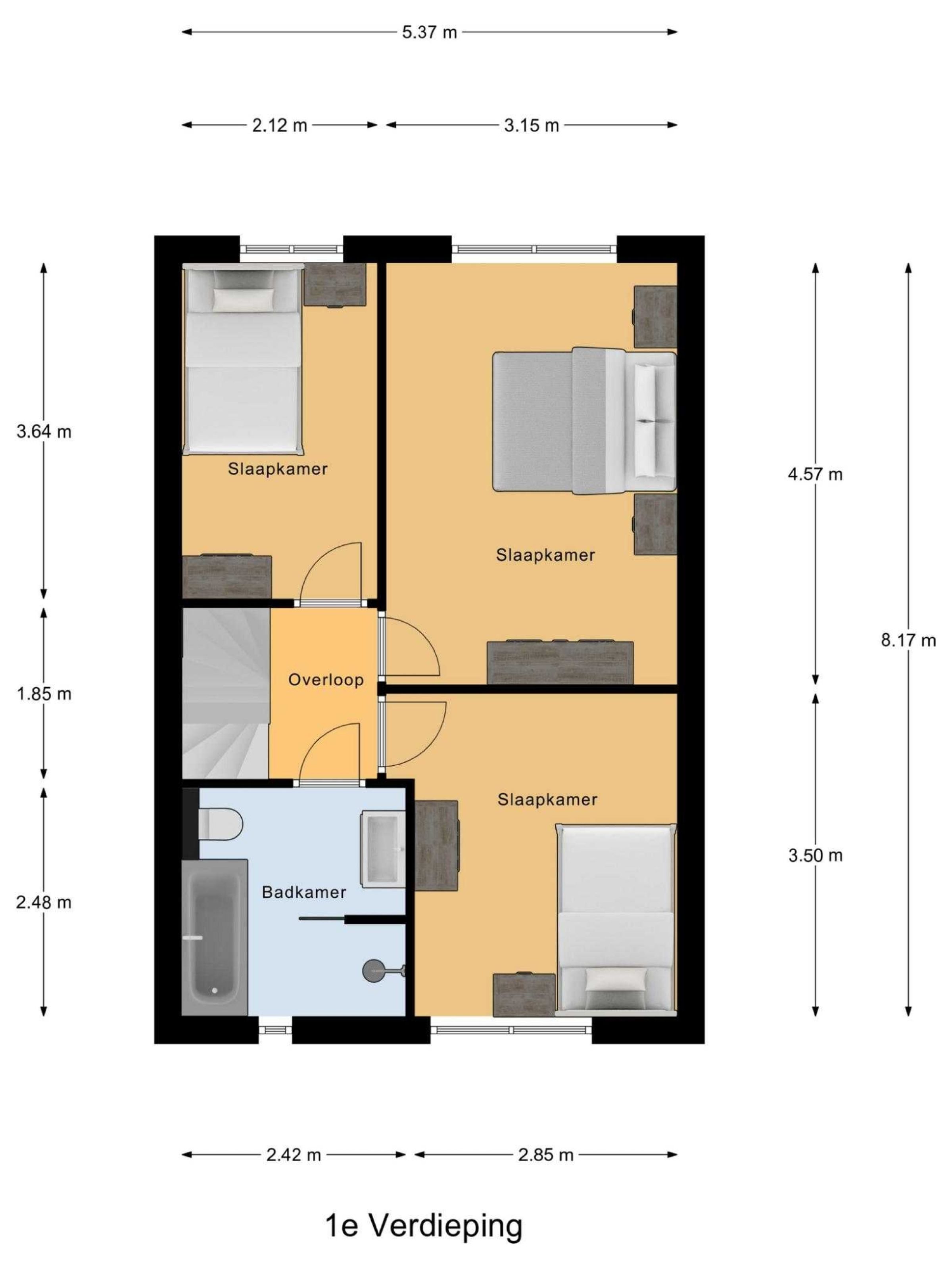 Wildeman 3 plattegrond 2