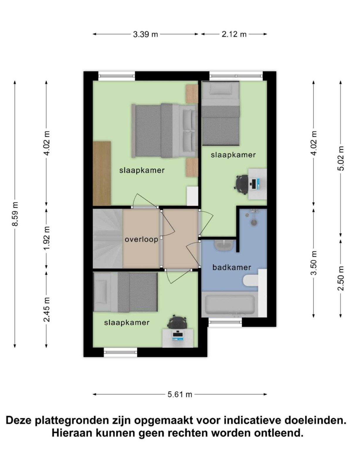Duinkerkenlaan 74 plattegrond 3