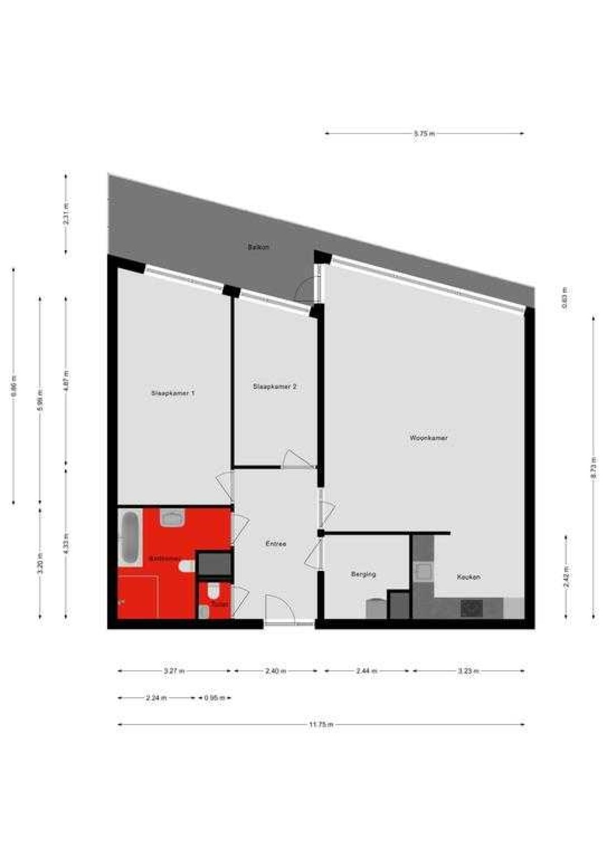 Zandbloem 47 plattegrond