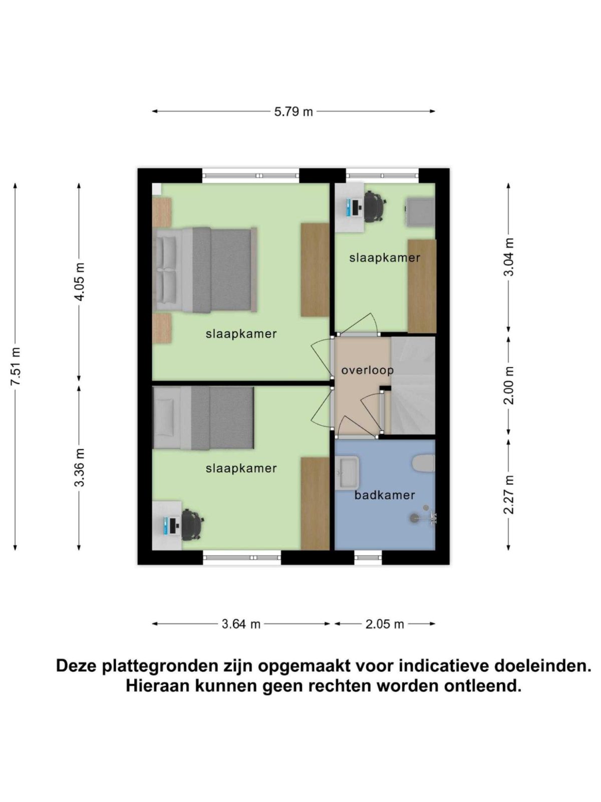 Alsacelaan 42 plattegrond 3
