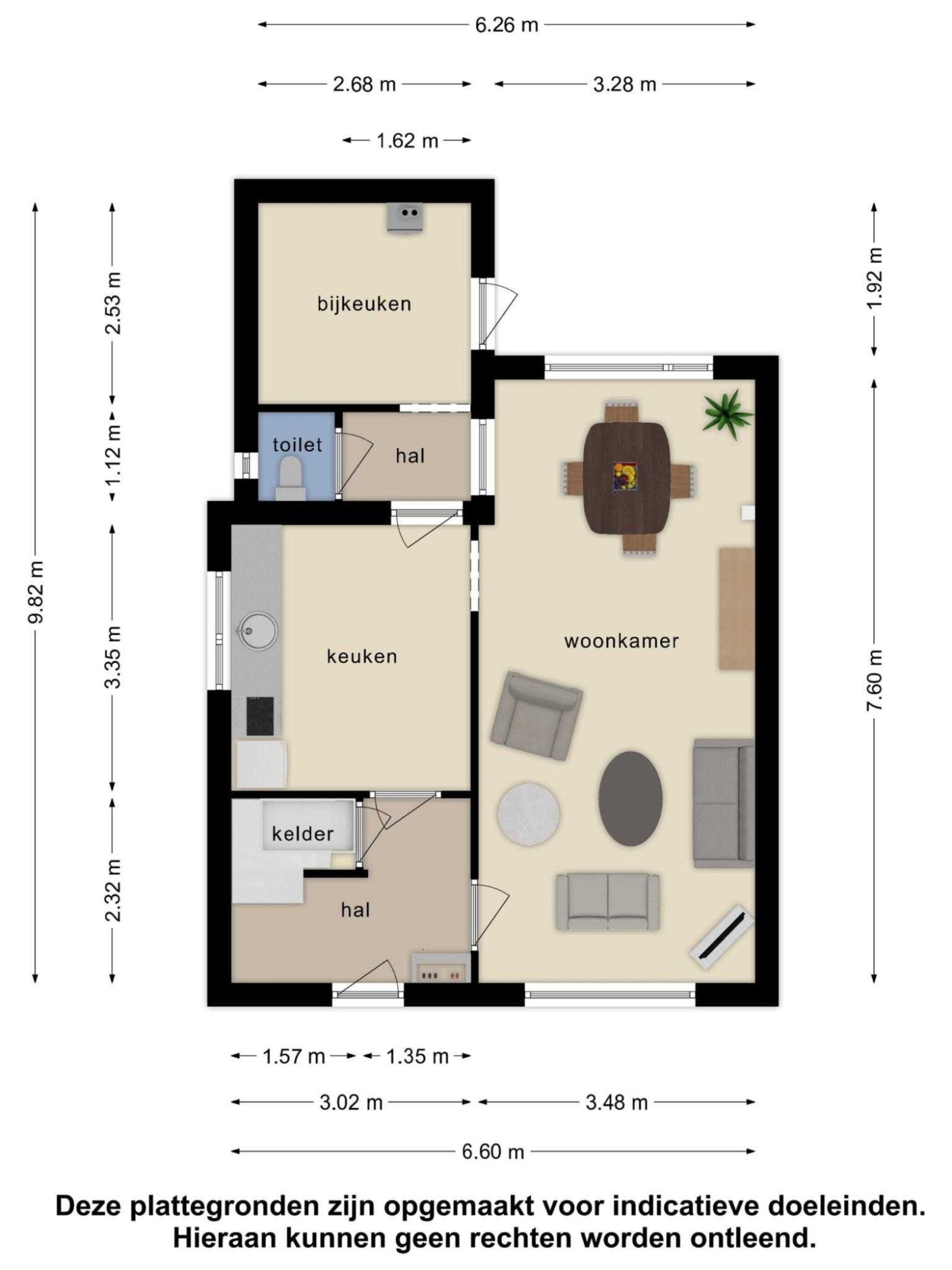 Smeleweg 15 plattegrond