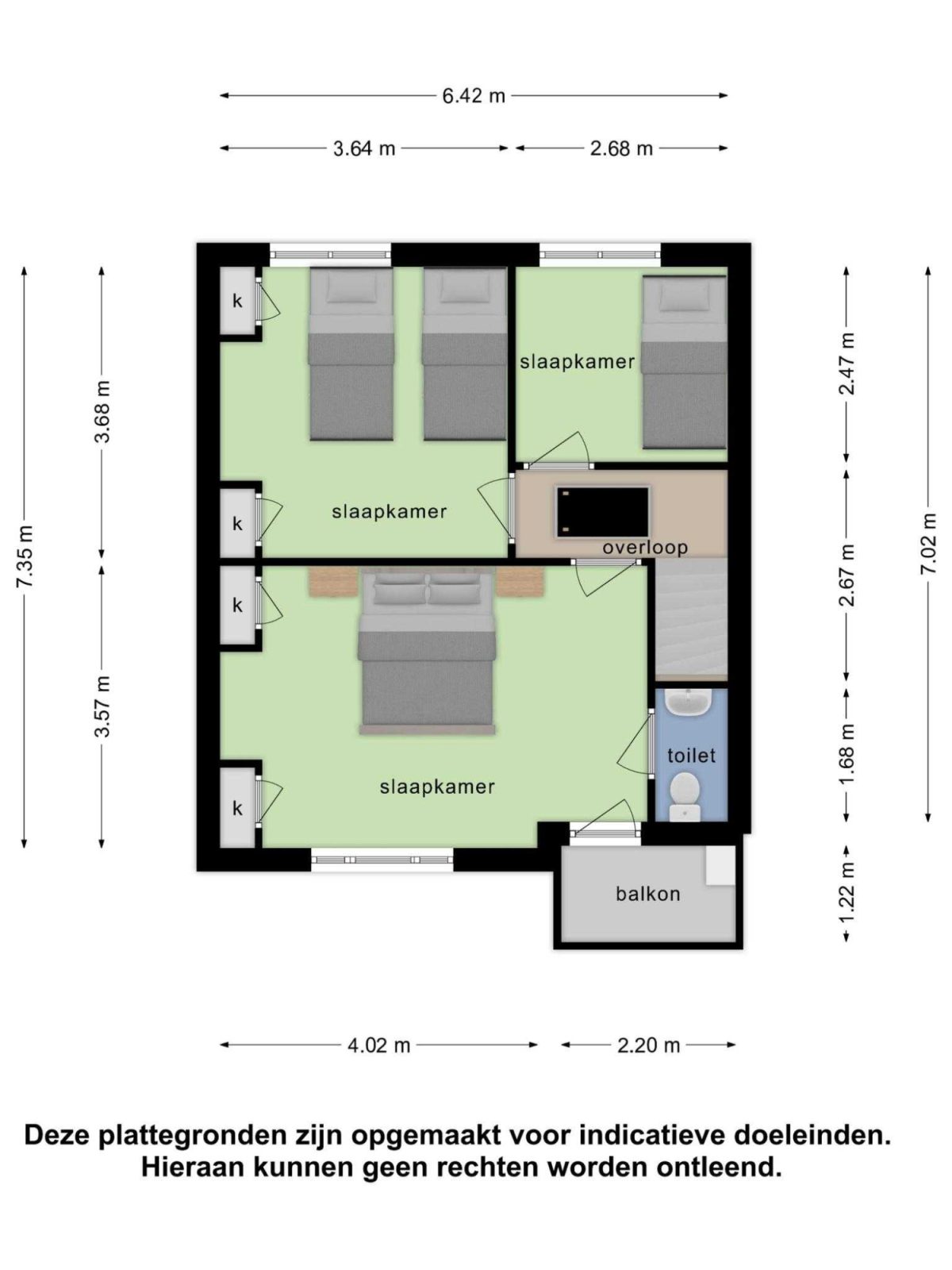 Rector Coppensstraat 22 plattegrond 3