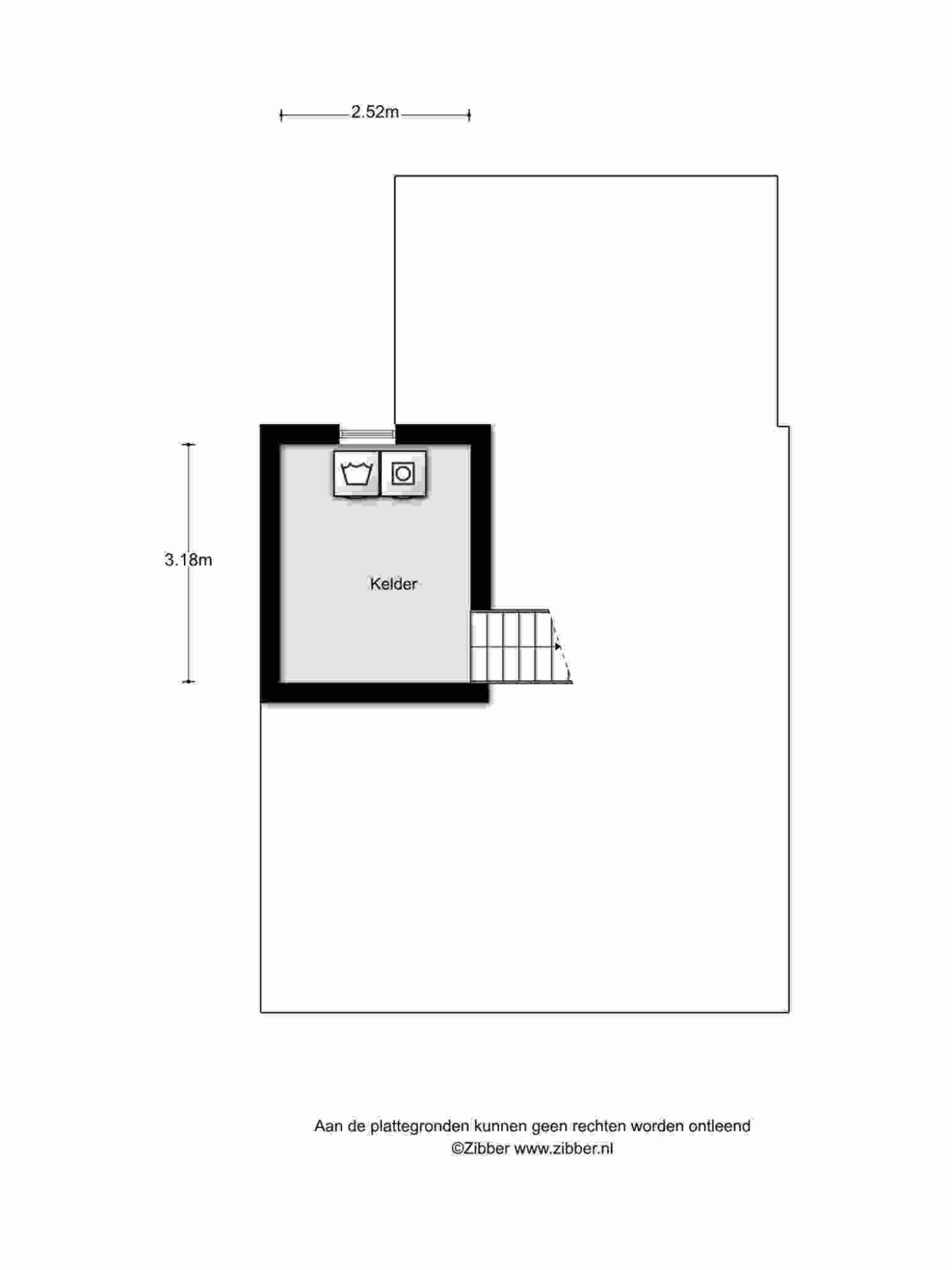 Hoogstraat 283 plattegrond 5