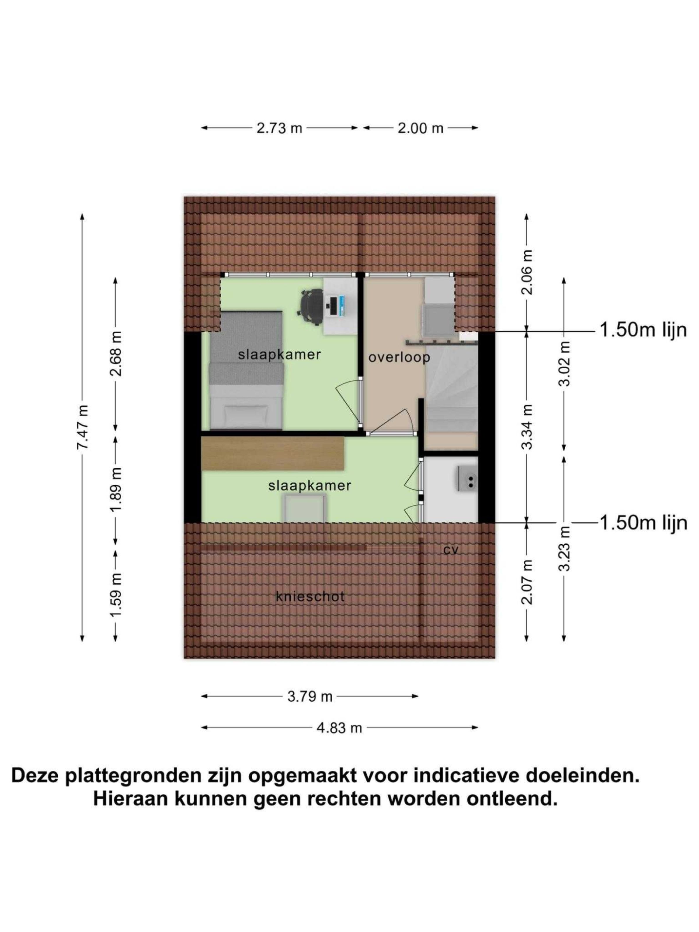 Atrechtlaan 53 plattegrond 4