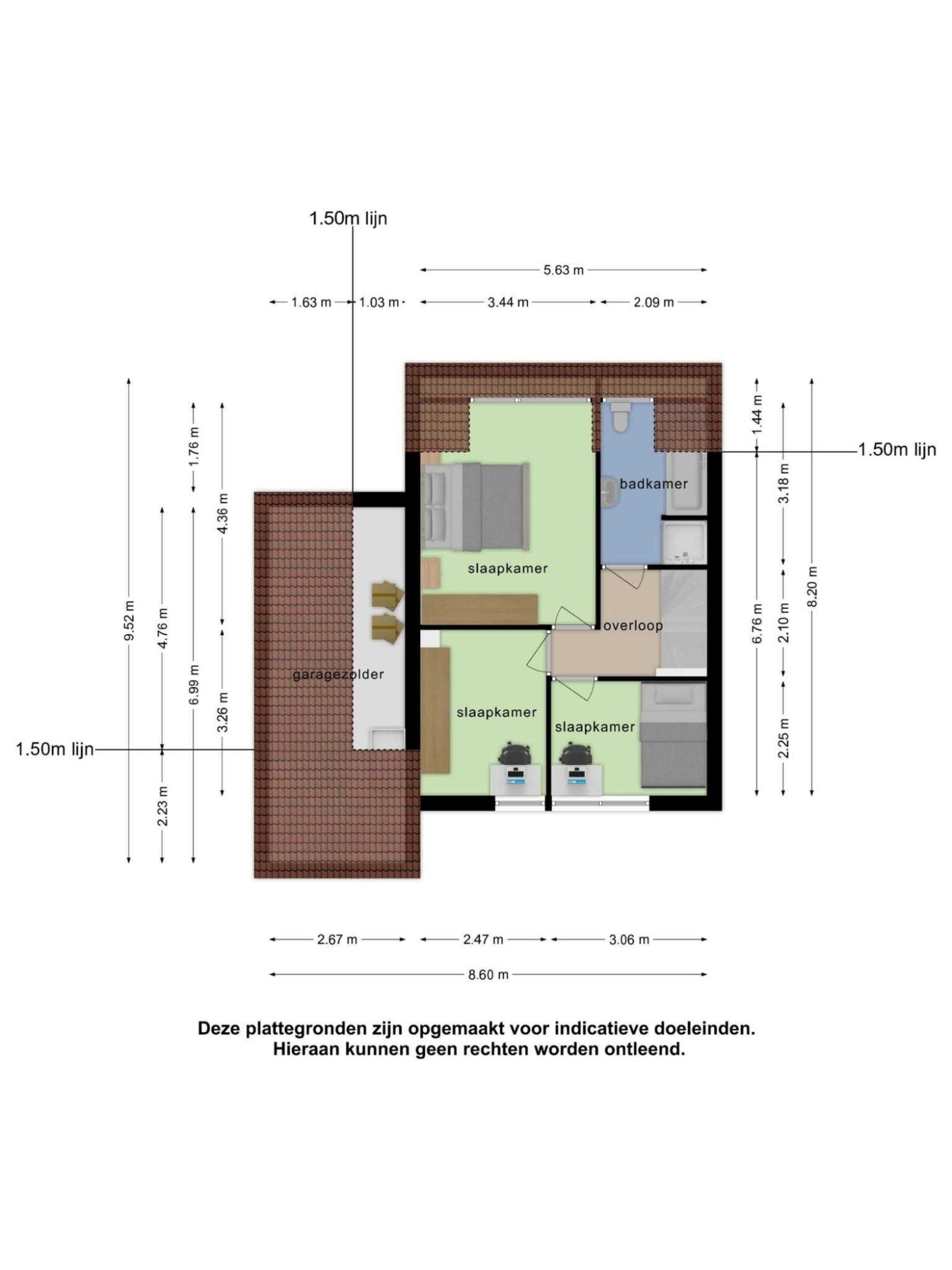 Orleanshof 50 plattegrond 3