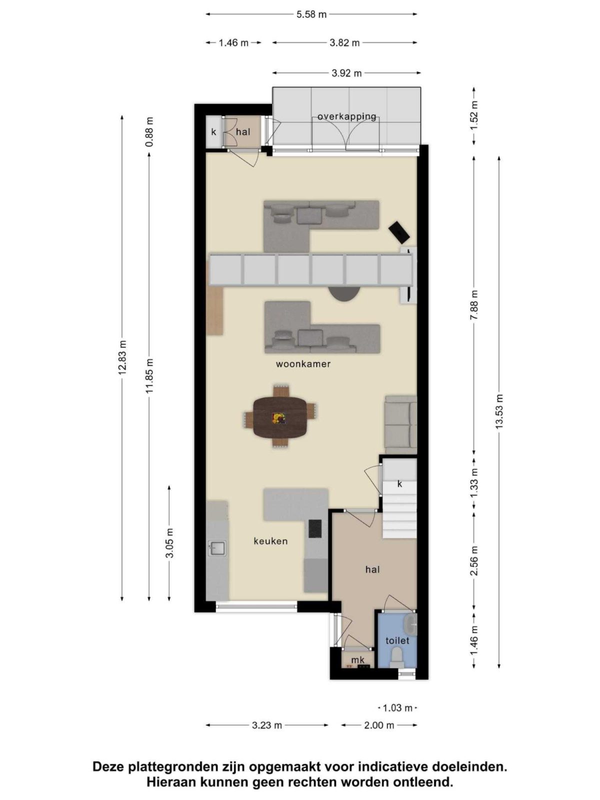 Wever 12 plattegrond
