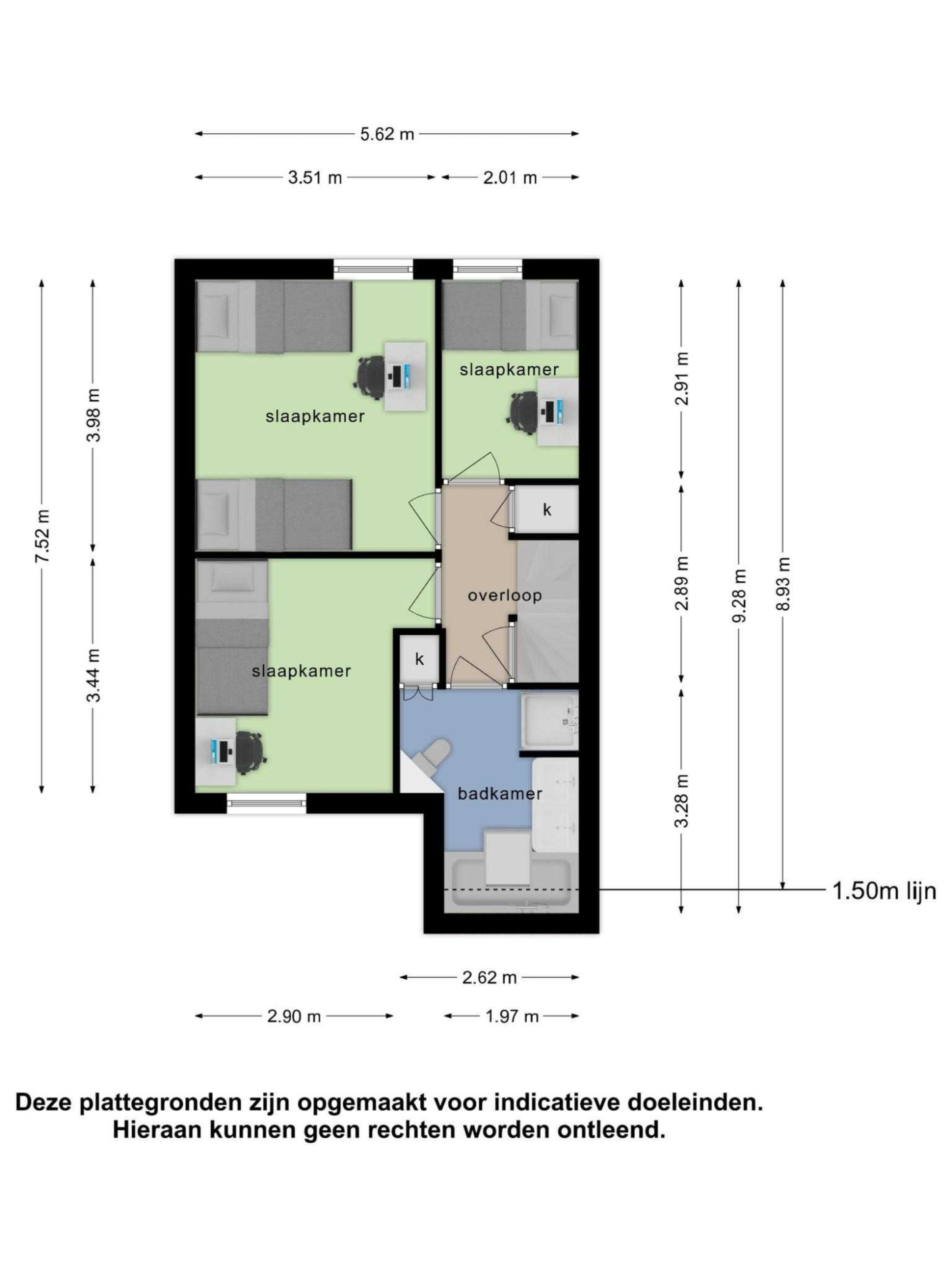 Wever 12 plattegrond 3