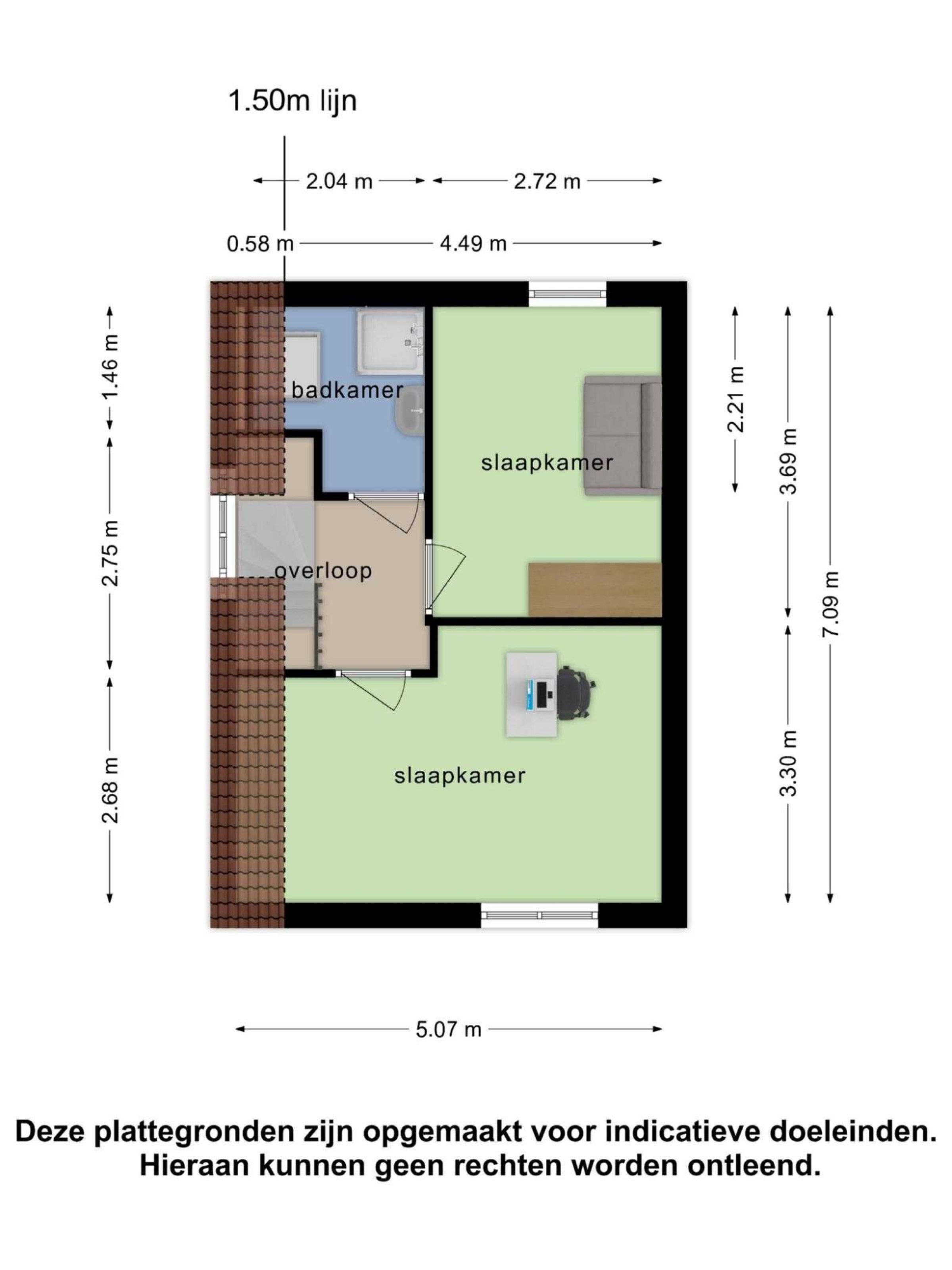 Aanschot 107 plattegrond 2