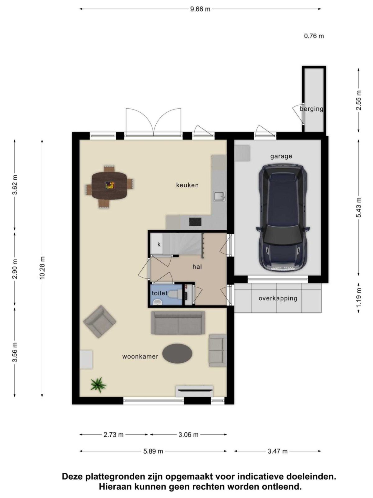 Gotthardpas 56 plattegrond