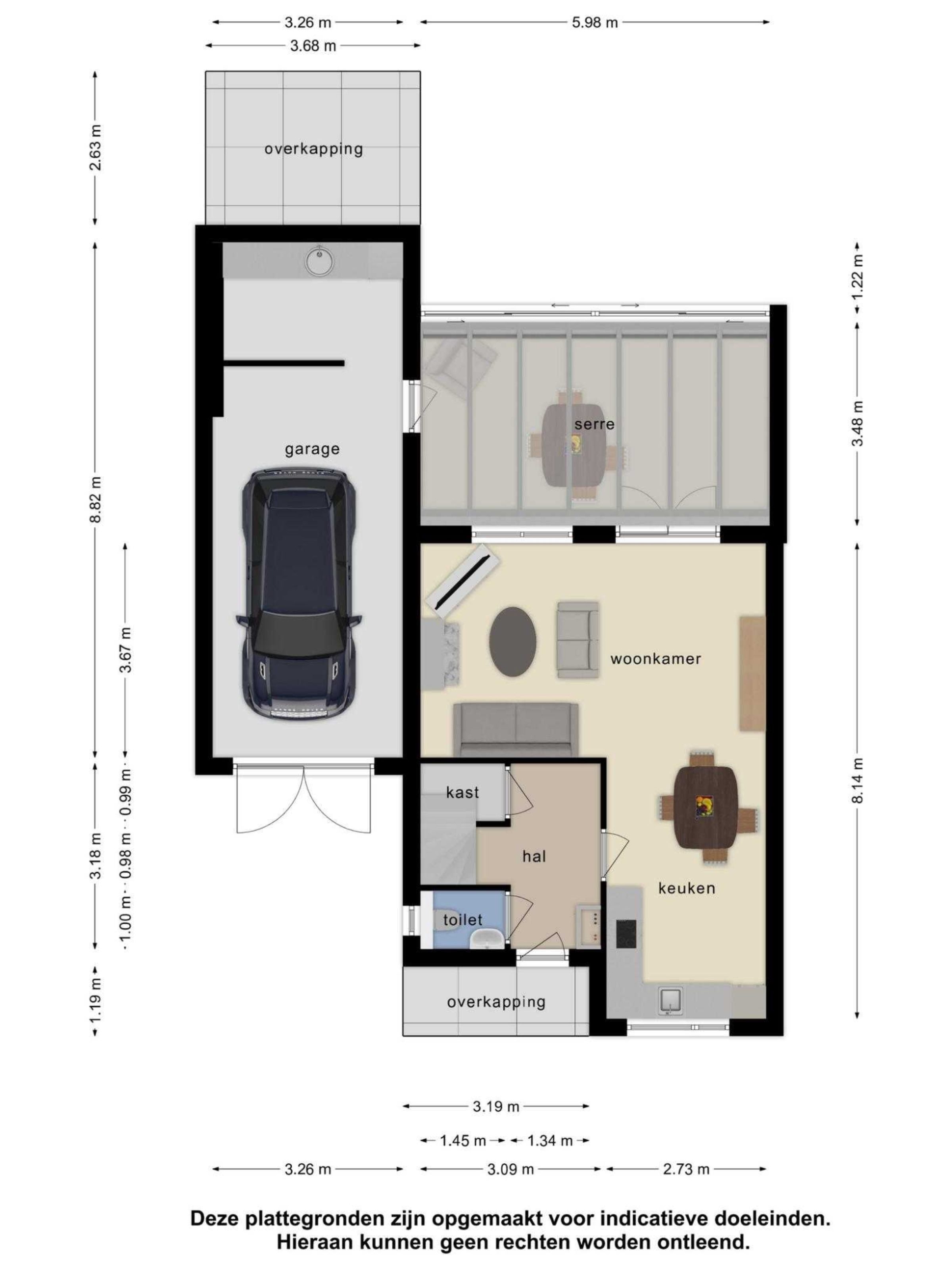 Europastraat 20 plattegrond