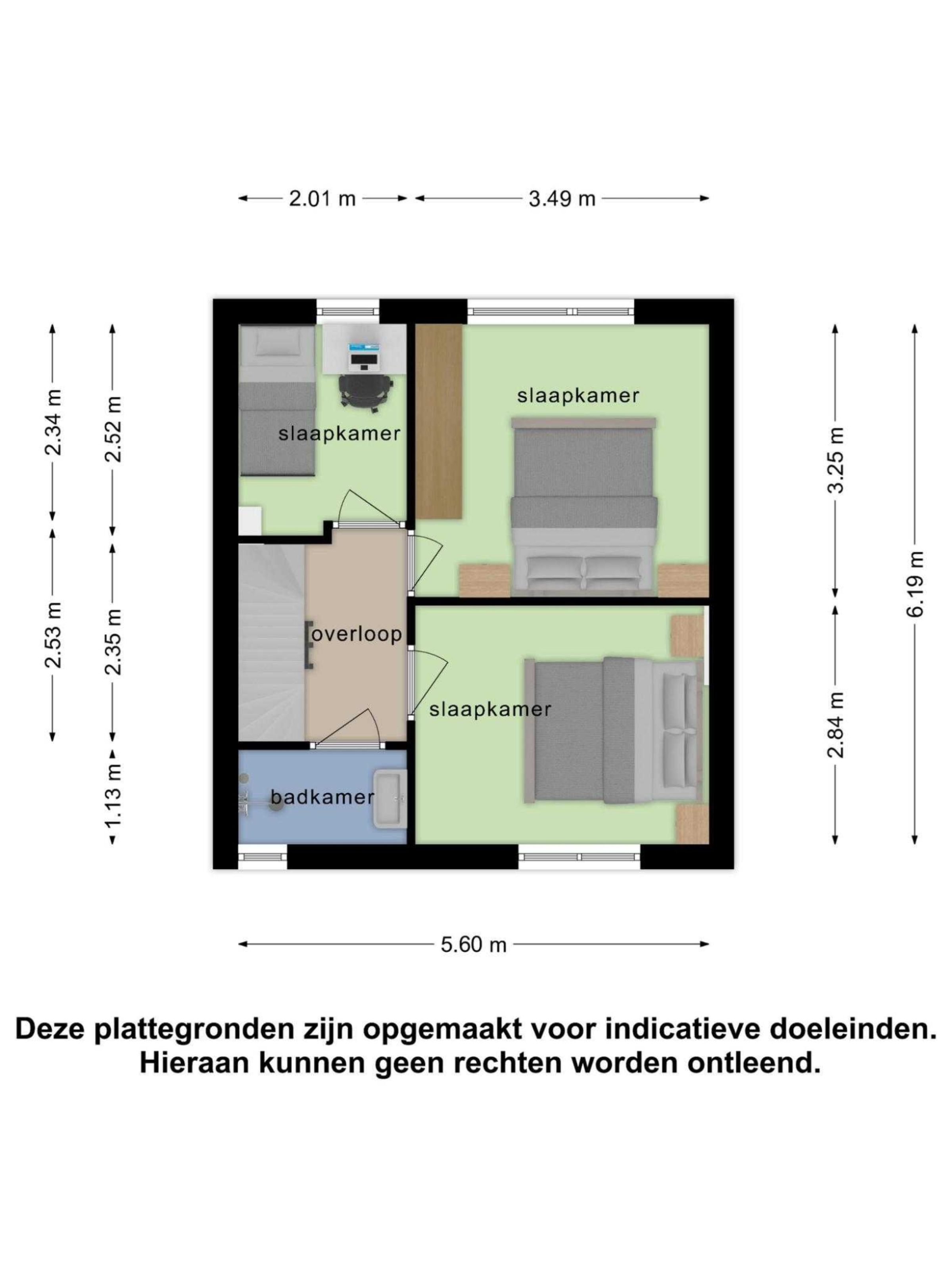 Ceciliastraat 35 plattegrond 3