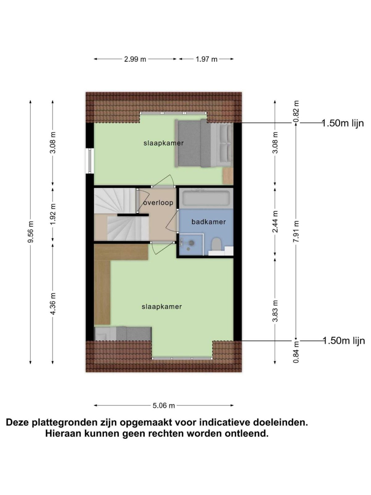 Roerstraat 74 plattegrond 2