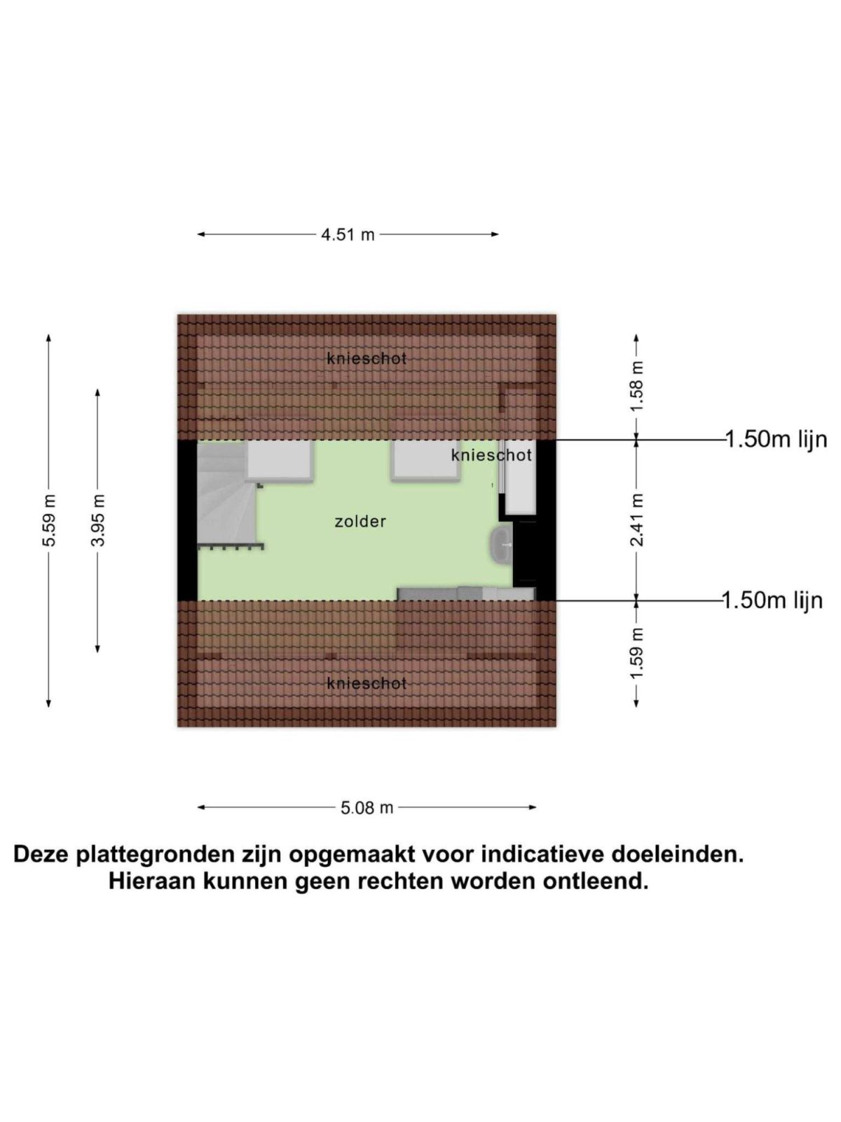 Roerstraat 74 plattegrond 3