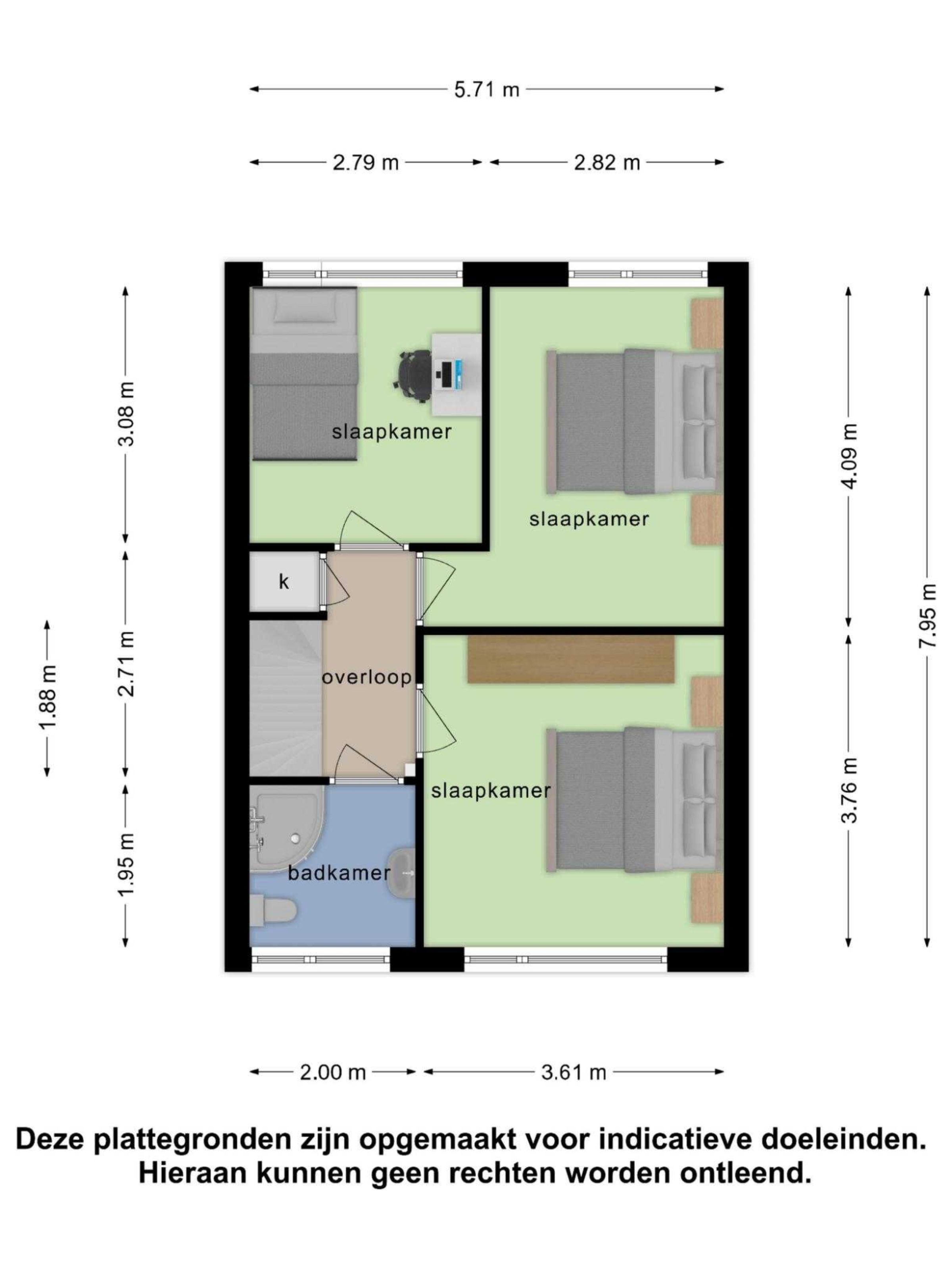 Liesbergstraat 1 plattegrond 3
