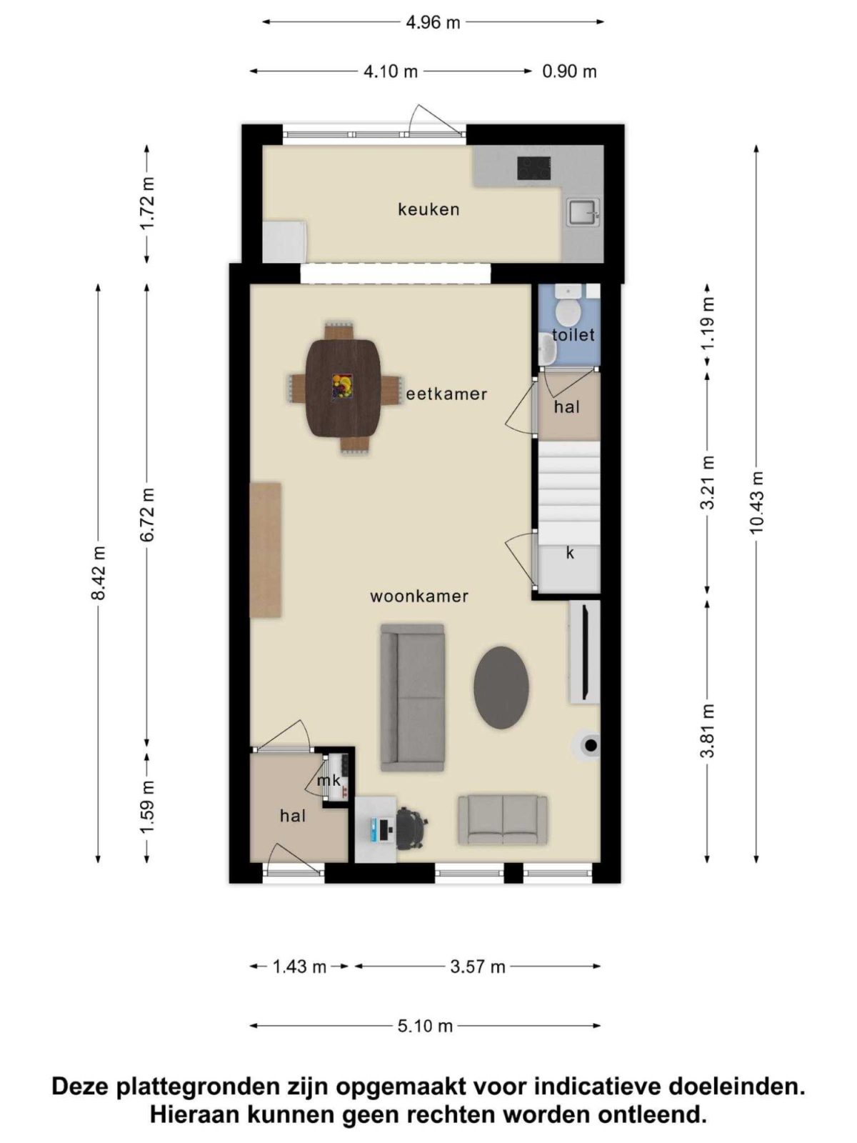 Gelaarsde Kat 42 plattegrond