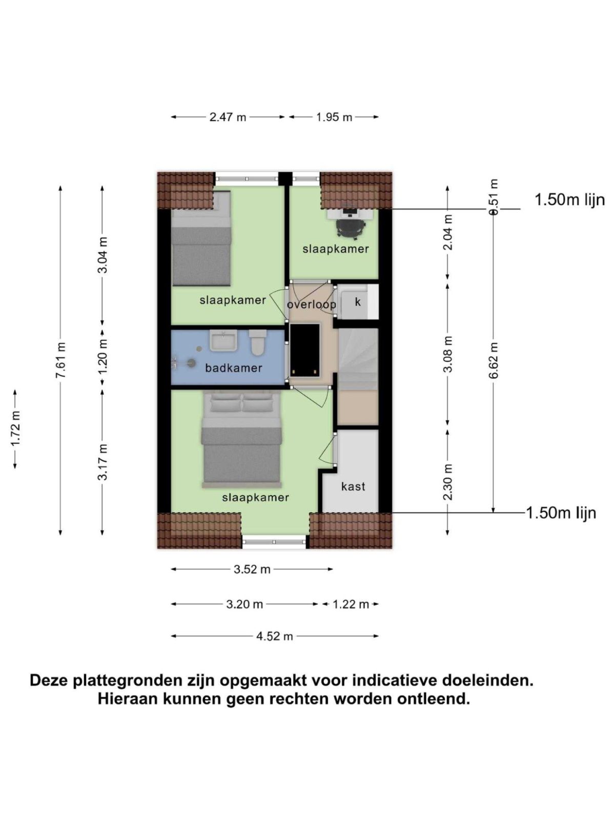 Diepenbrockstraat 44 plattegrond 3