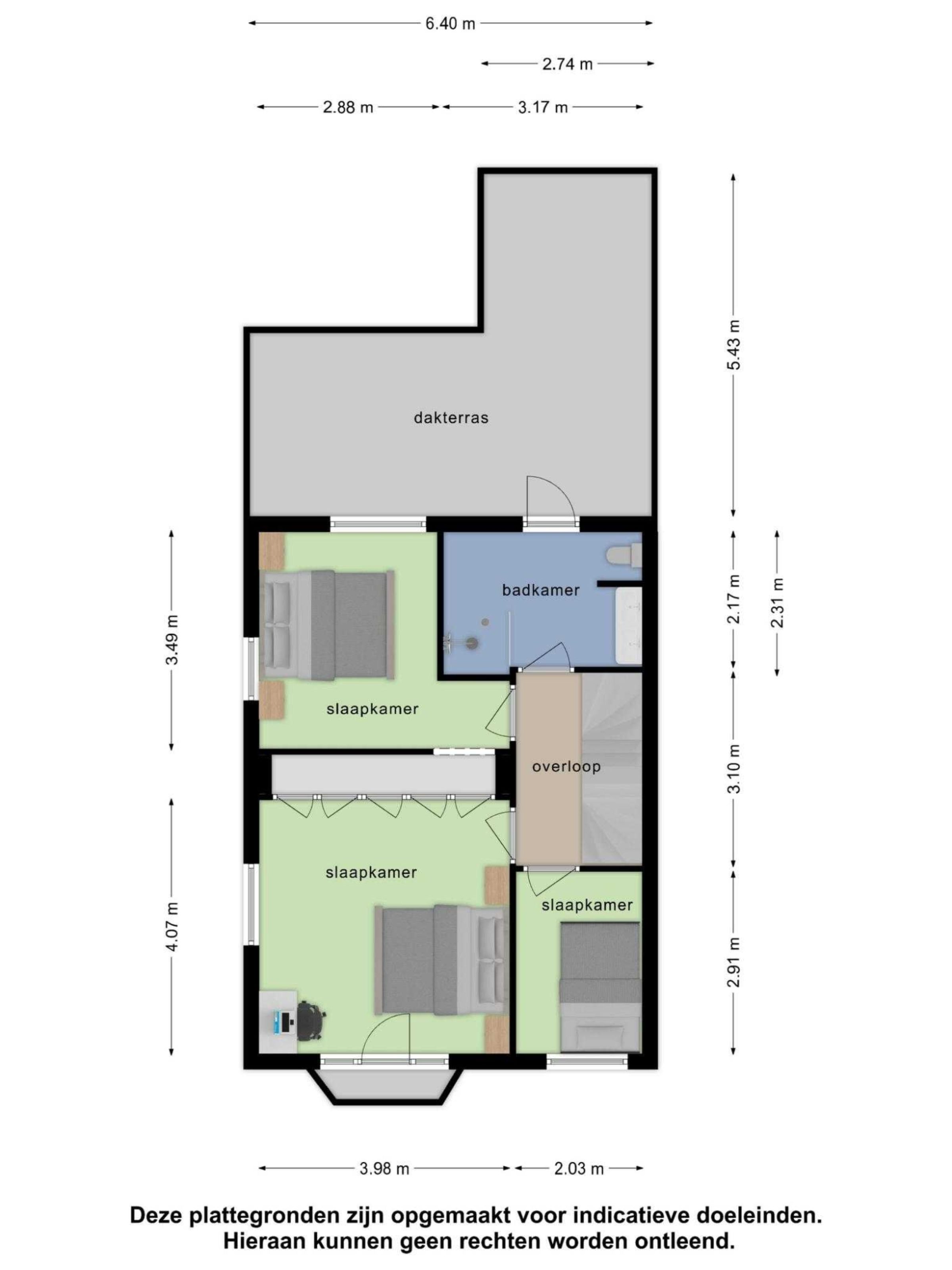Carmelitessenstraat 17 plattegrond 5