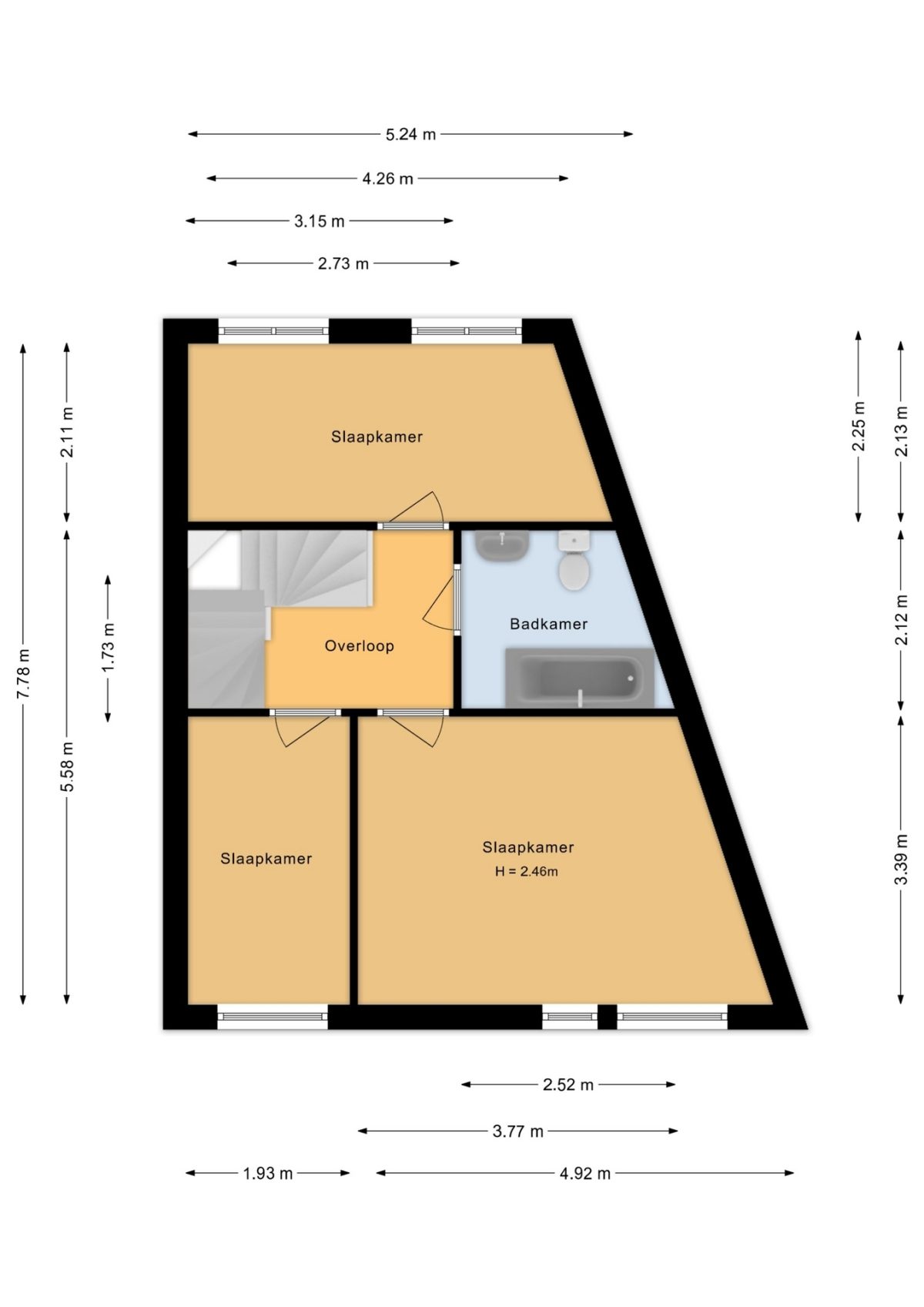 Roald Dahllaan 49 plattegrond 2