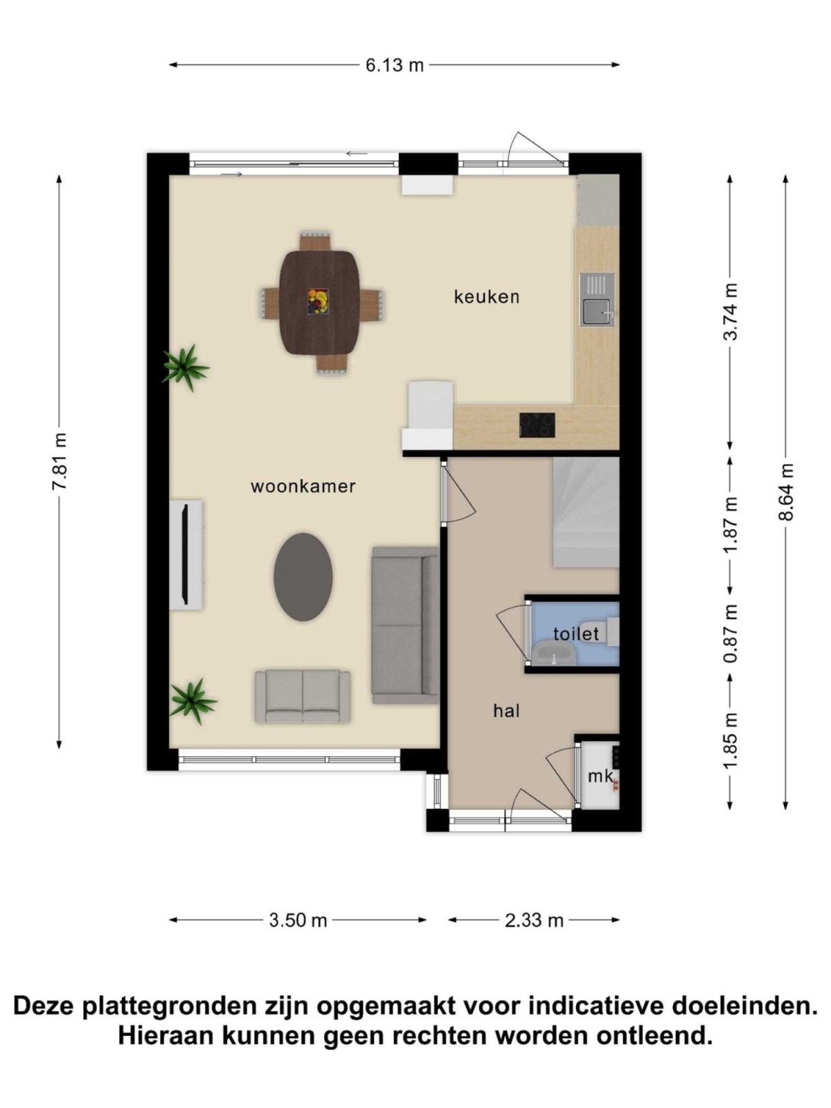 Baarle Hertoglaan 33 plattegrond 2