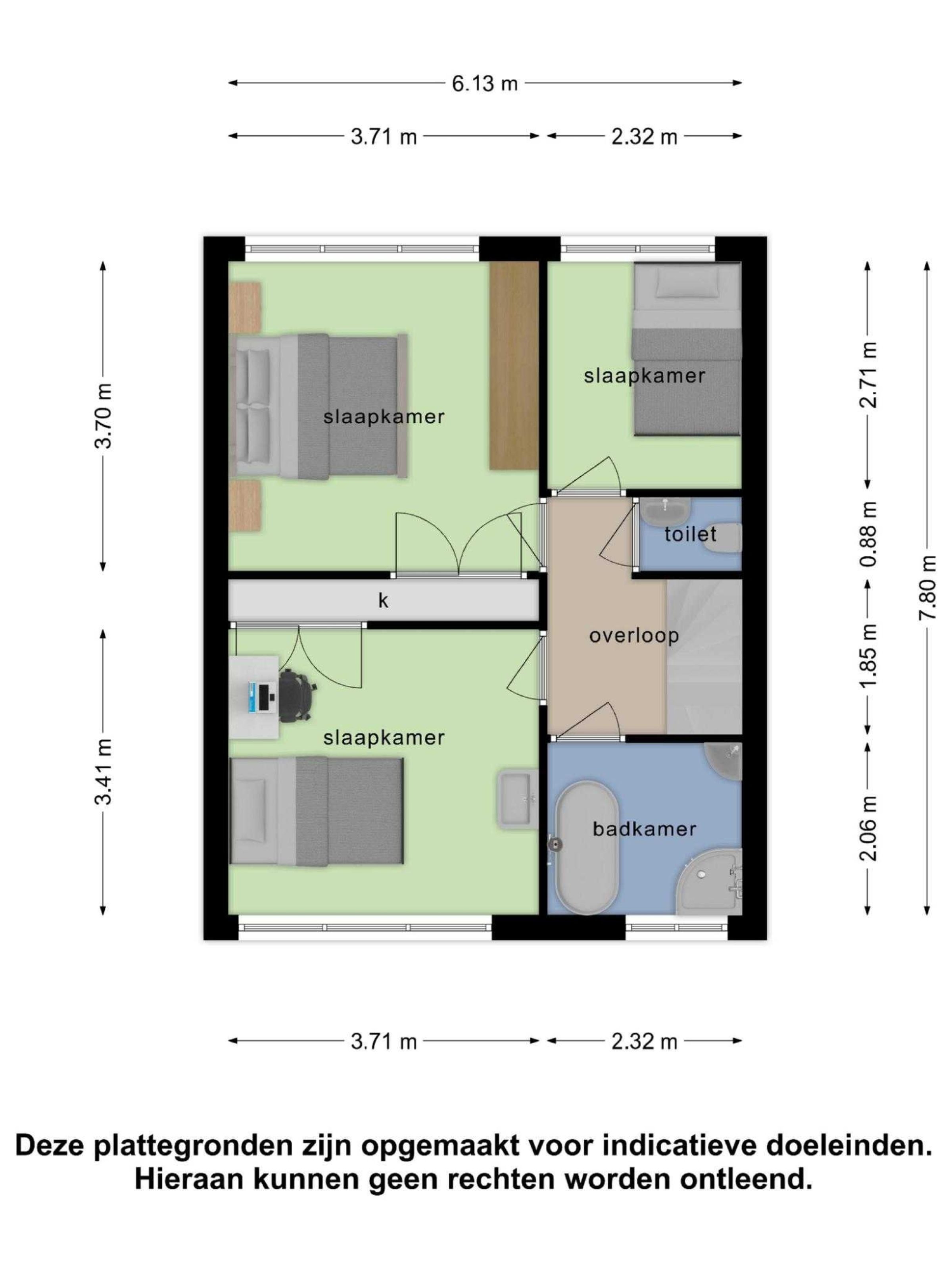 Baarle Hertoglaan 33 plattegrond 3