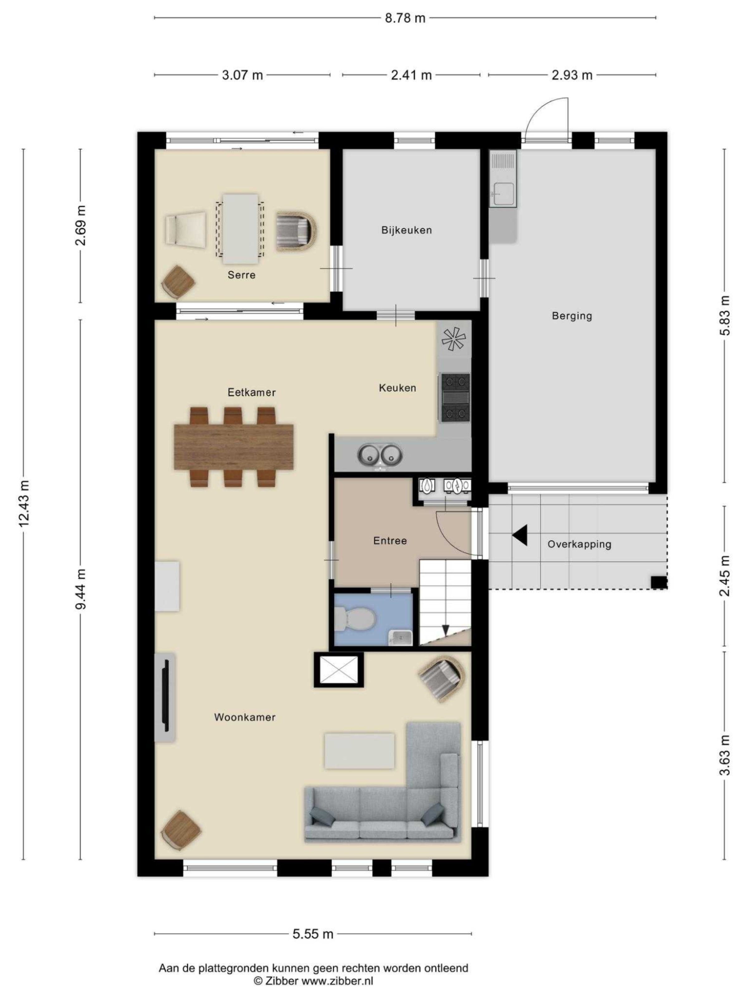 Castaert 13 plattegrond