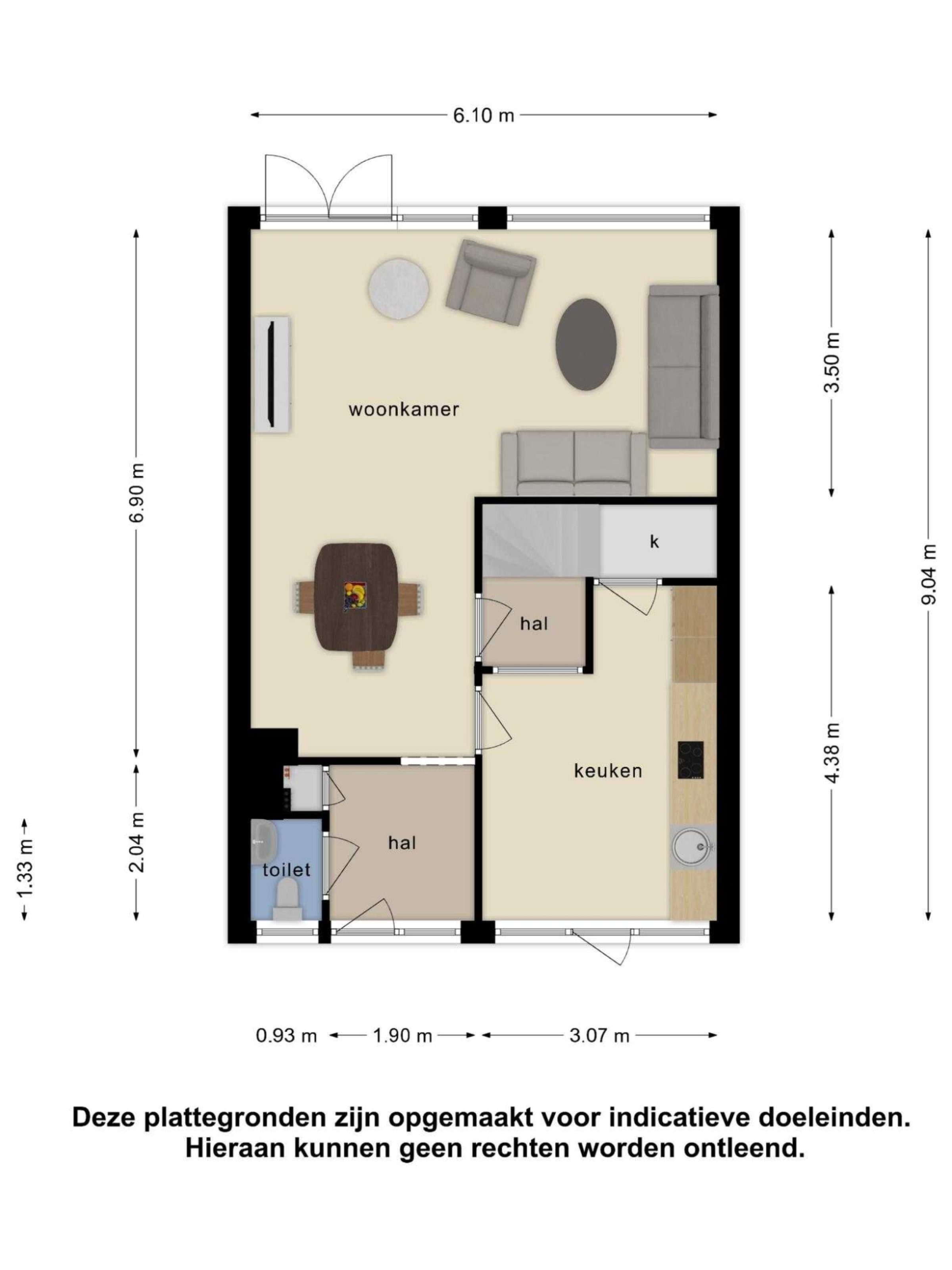 Zeebruggestraat 29 plattegrond 2