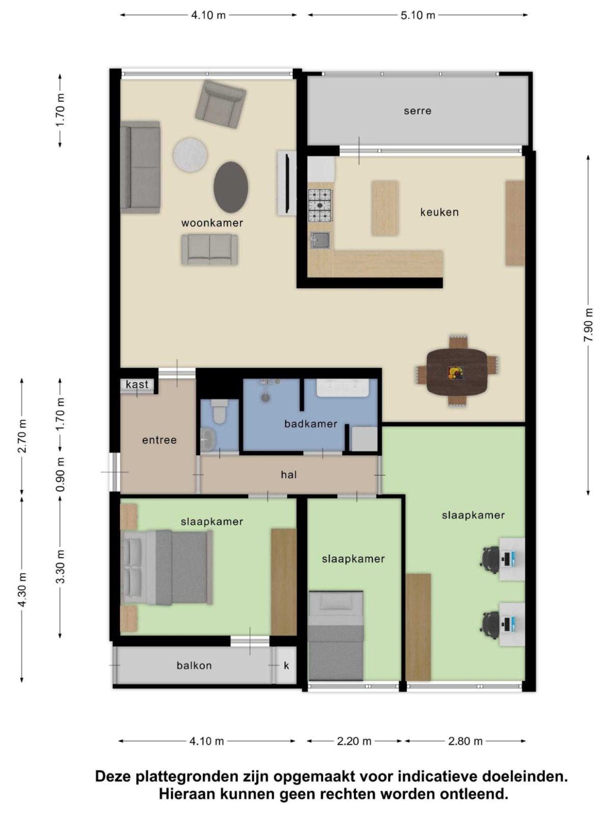 Venuslaan 171 plattegrond