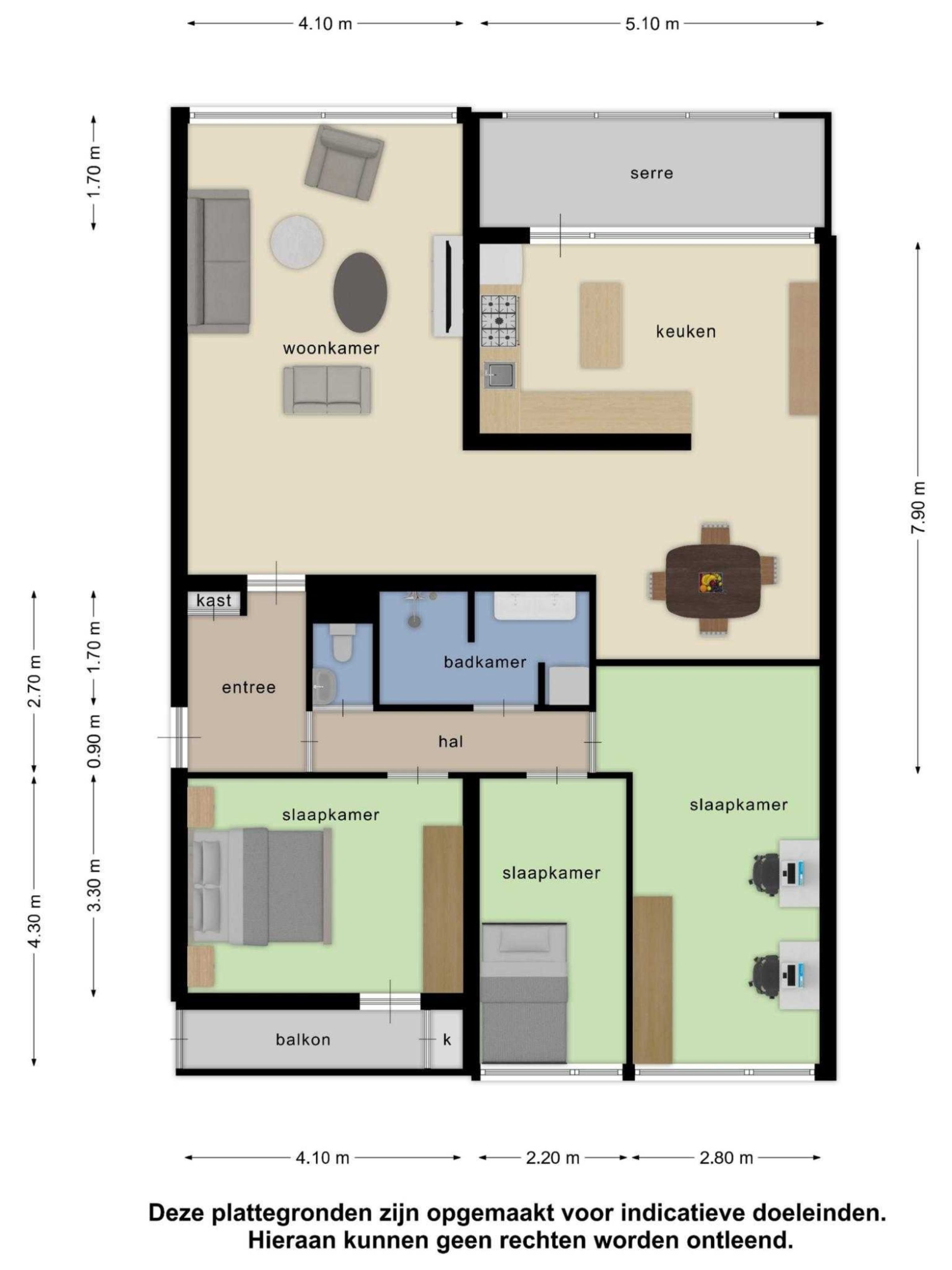 Venuslaan 171 plattegrond